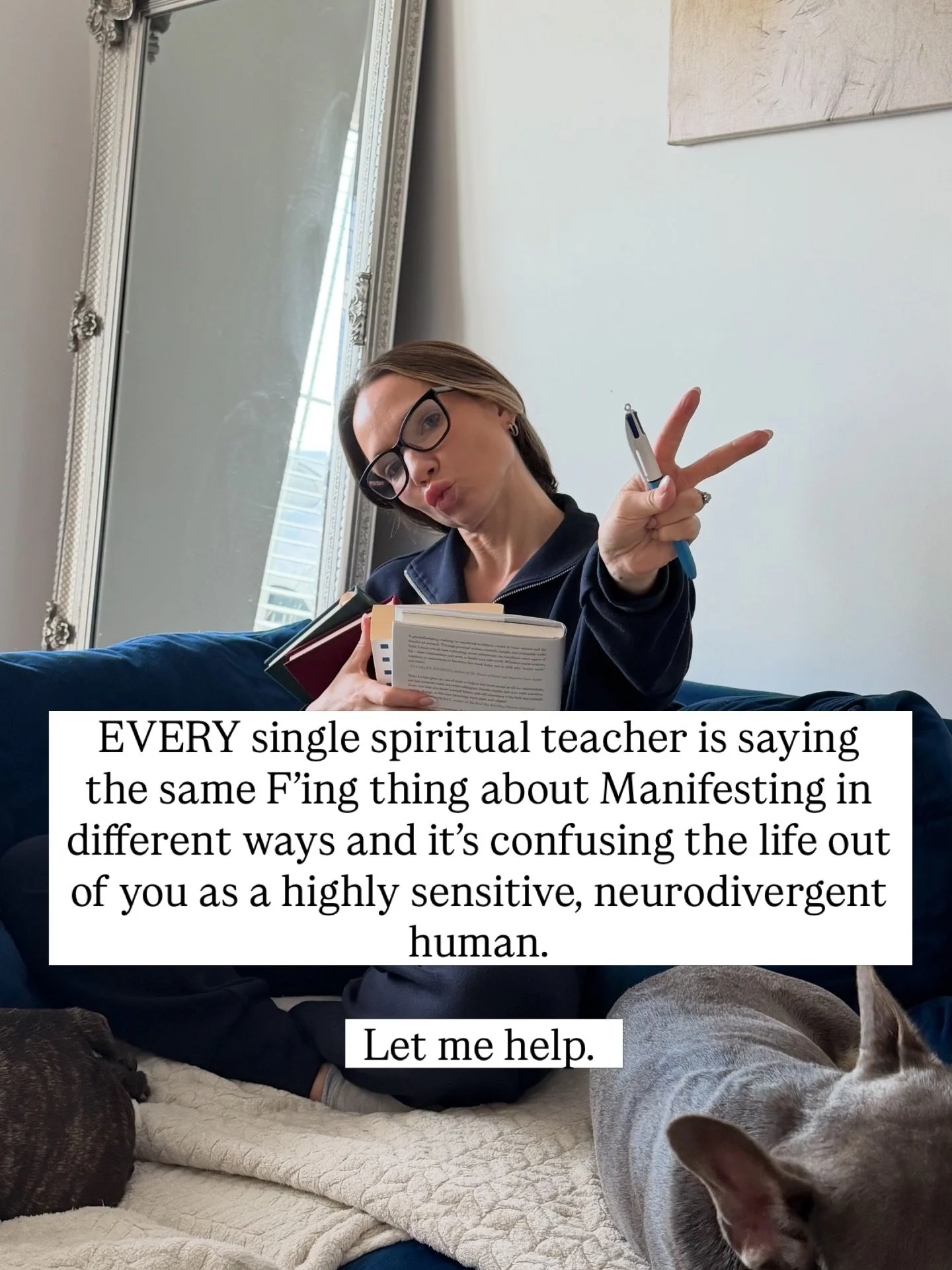 It&rsquo;s all the saying the same thing ✌️

And it all works but only when who you are is actually who you are &hellip;. 

Like you can want it to be easy but if you&rsquo;re still wired for struggle, sacrifice and suffering I hate to say it but you