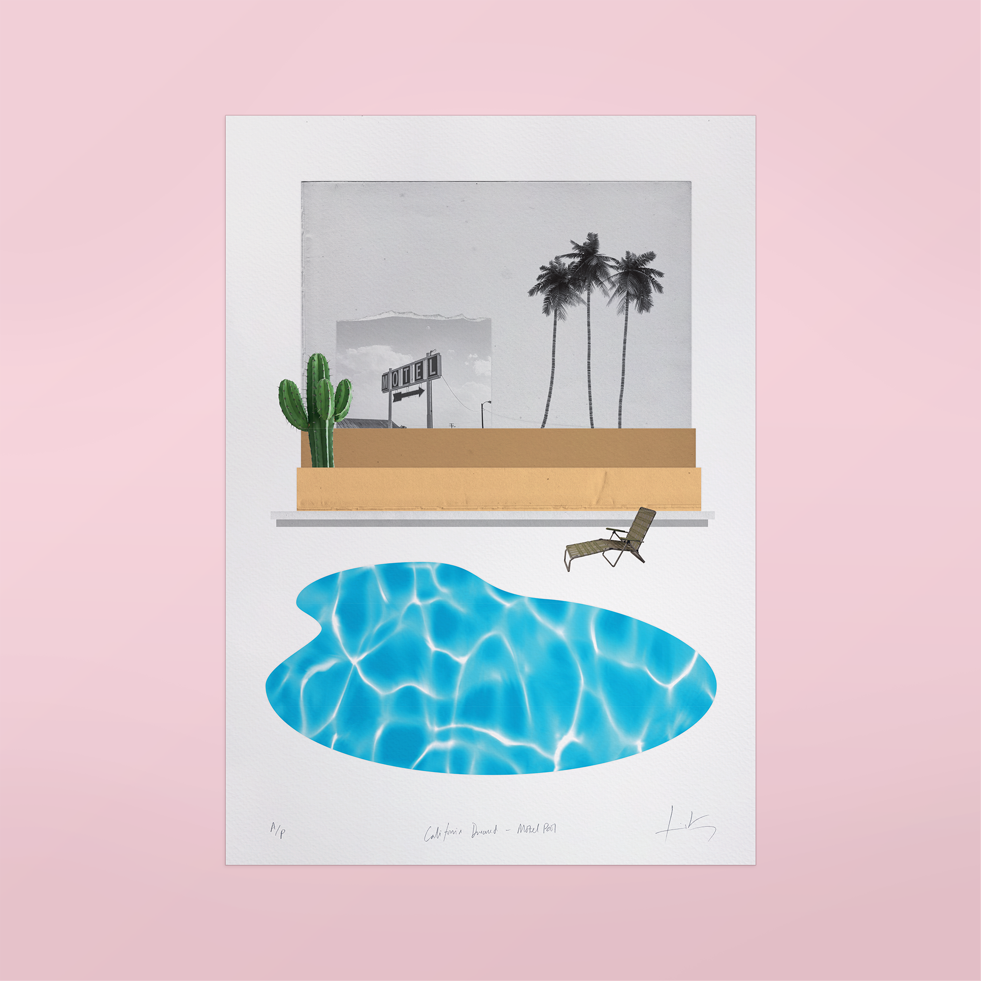 California Dreamed - Motel Pool