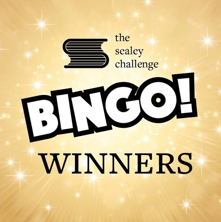 Excited to announce this year's #SealeyChallenge BINGO winners! Thank you to everyone who participated and we can't wait to celebrate with you all again next year!

Giveaways are from the amazing @copper_canyon_press, @graywolfpress, and @haymarketbo