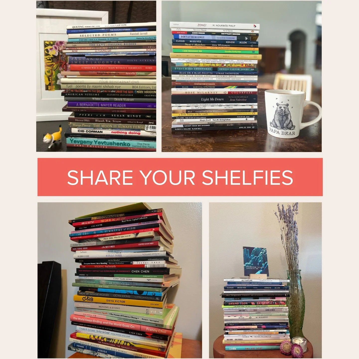 What books did you read this year for the #SealeyChallenge? We&rsquo;d love to see your shelfies!
