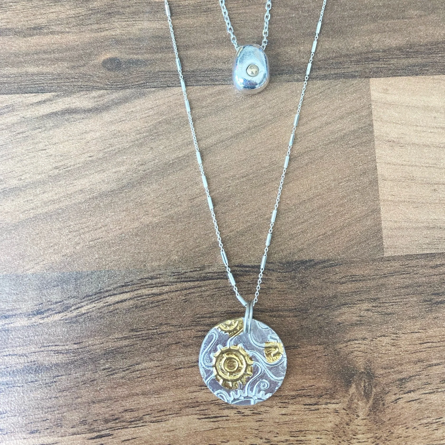 T3 Week 7 - Metal Clay -  Adding Gold