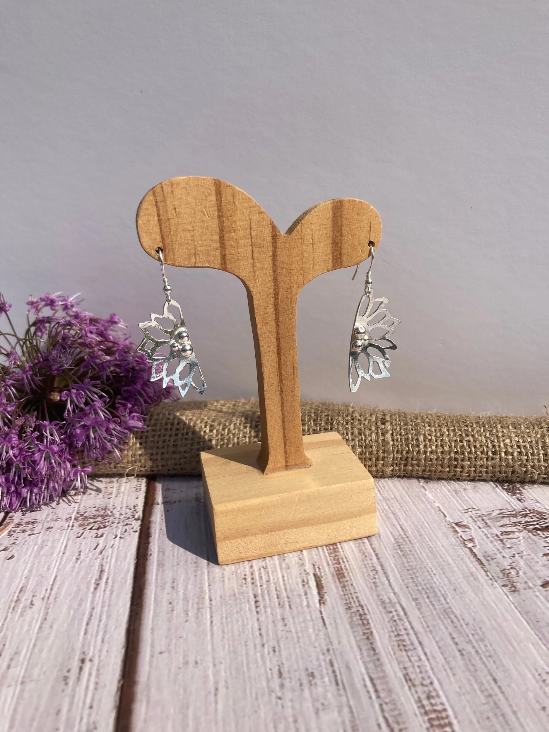 Large Flower earrings