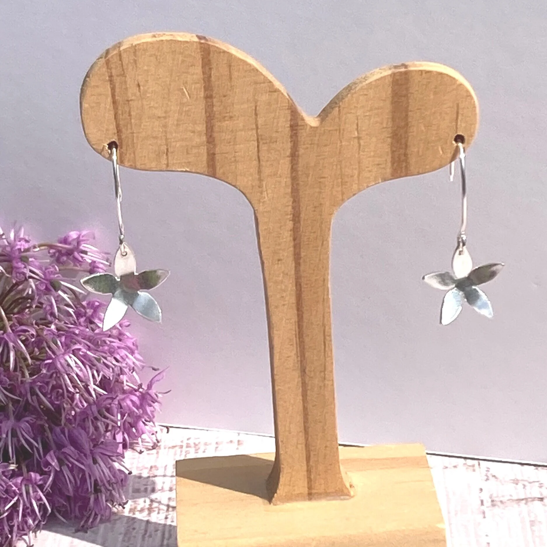 flower drop earrings Maisy Eve designs