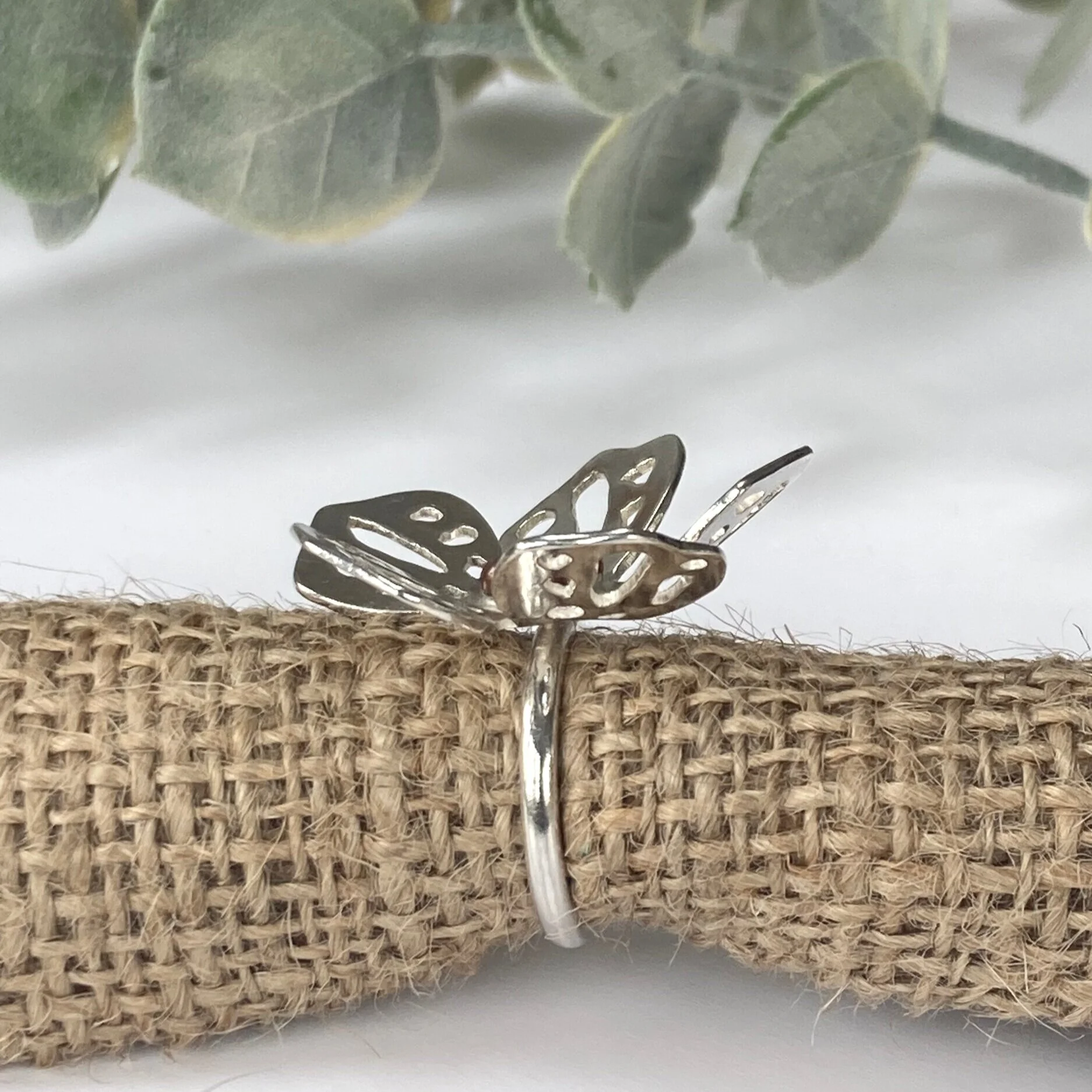 5 petal ring Maisy Eve designs Jurassic Coast Jeweller