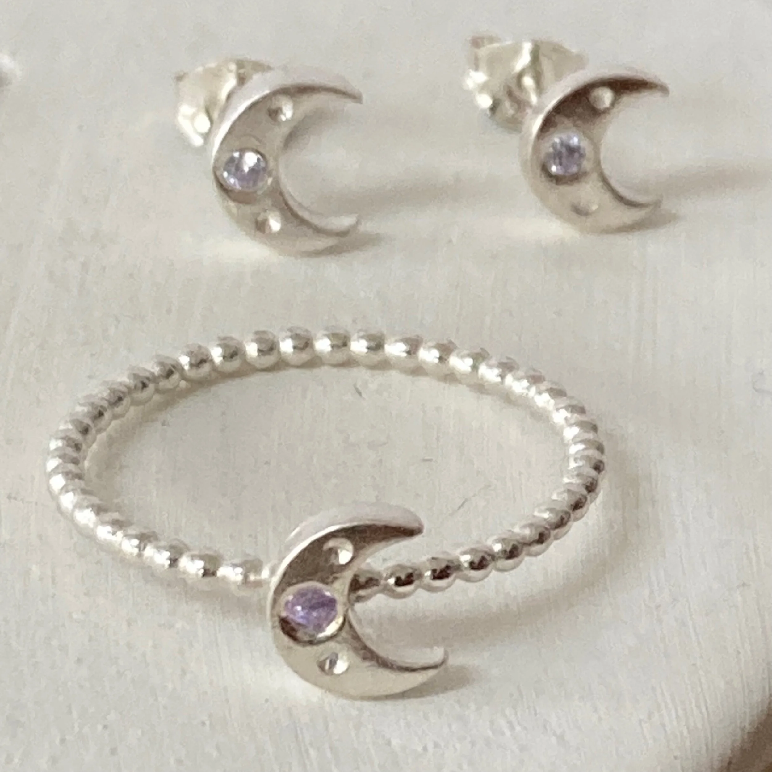 moon matching set jewellery celestial