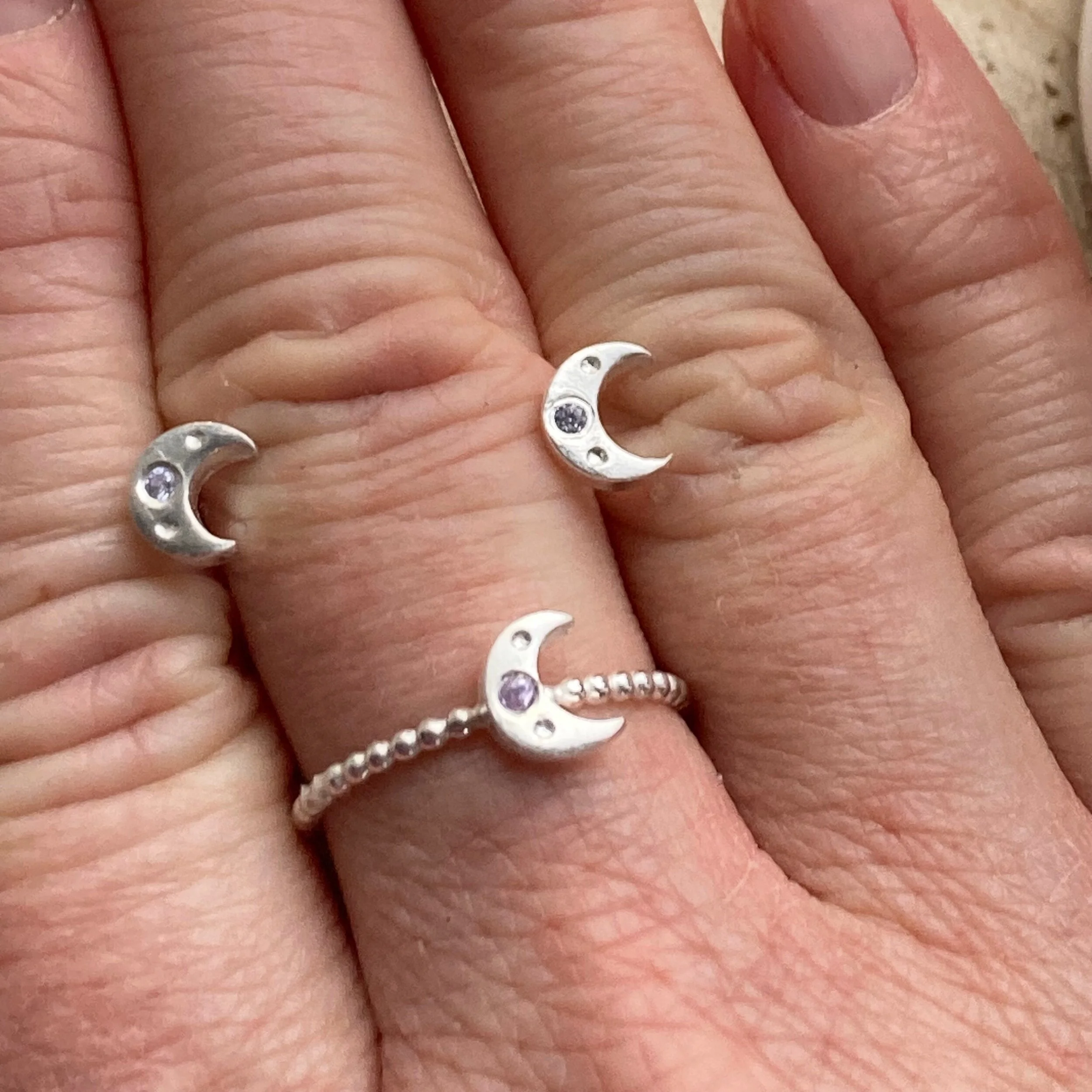 Crescent moon matching set