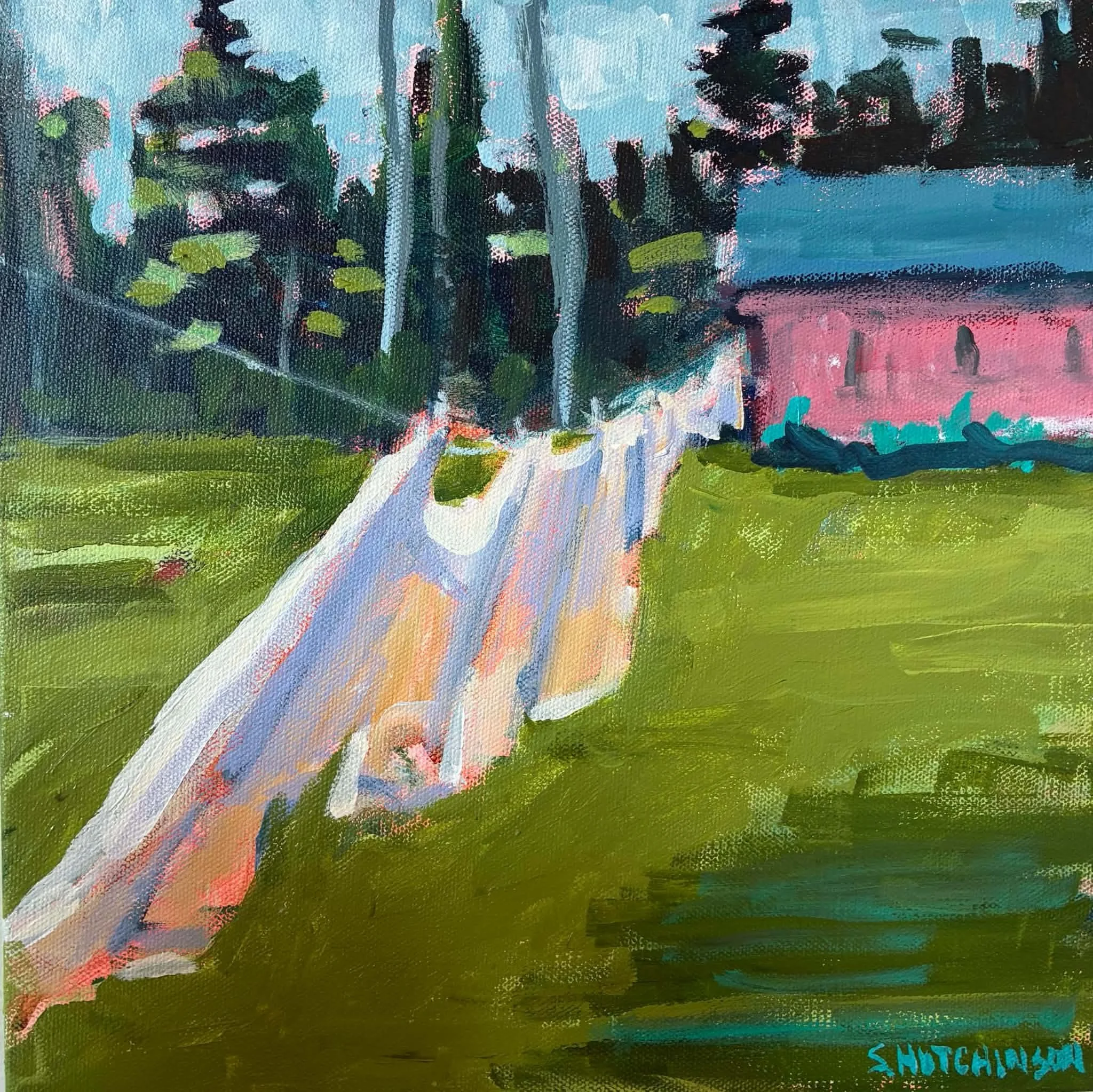 Offline 
12x12 acrylic on canvas
240.00