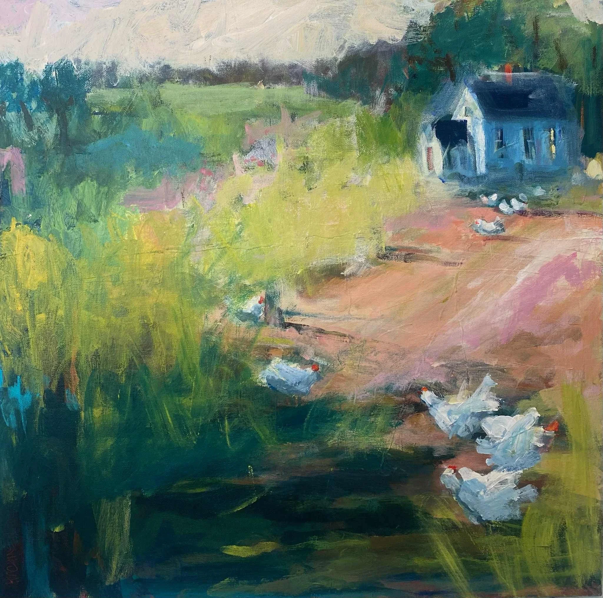 “Gathering” 24x24 acrylic on canvas 480.00
SOLD