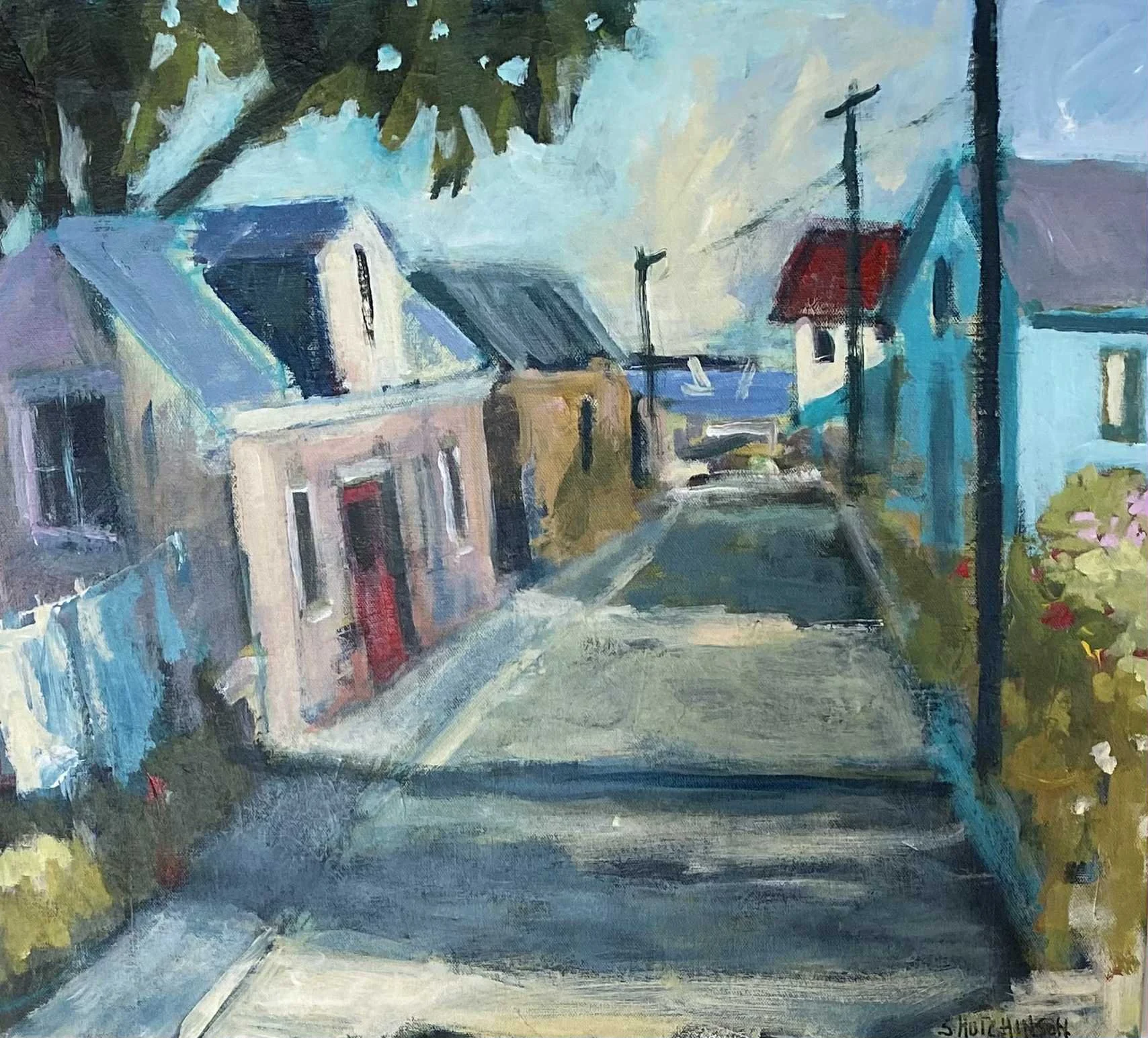 “Morning Walk” 18x20 acrylic on canvas 380.00 SOLD