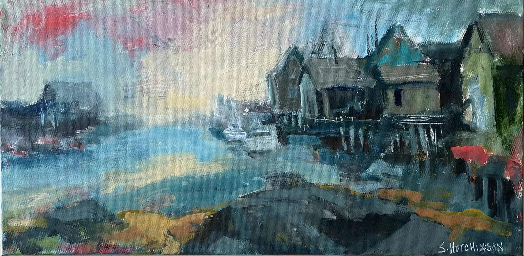 12x24 acrylic on canvas “On the Rocks” 325.00
Available at Jenny Jib, Lunenburg