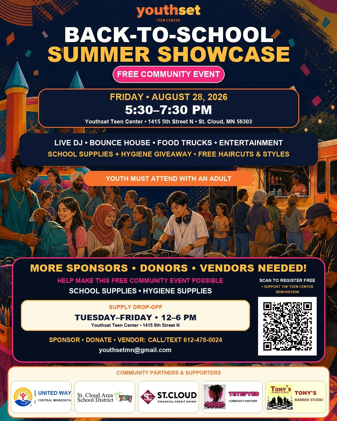 Tiny School of Art & Design: YouthSet Back To School Summer Showcase