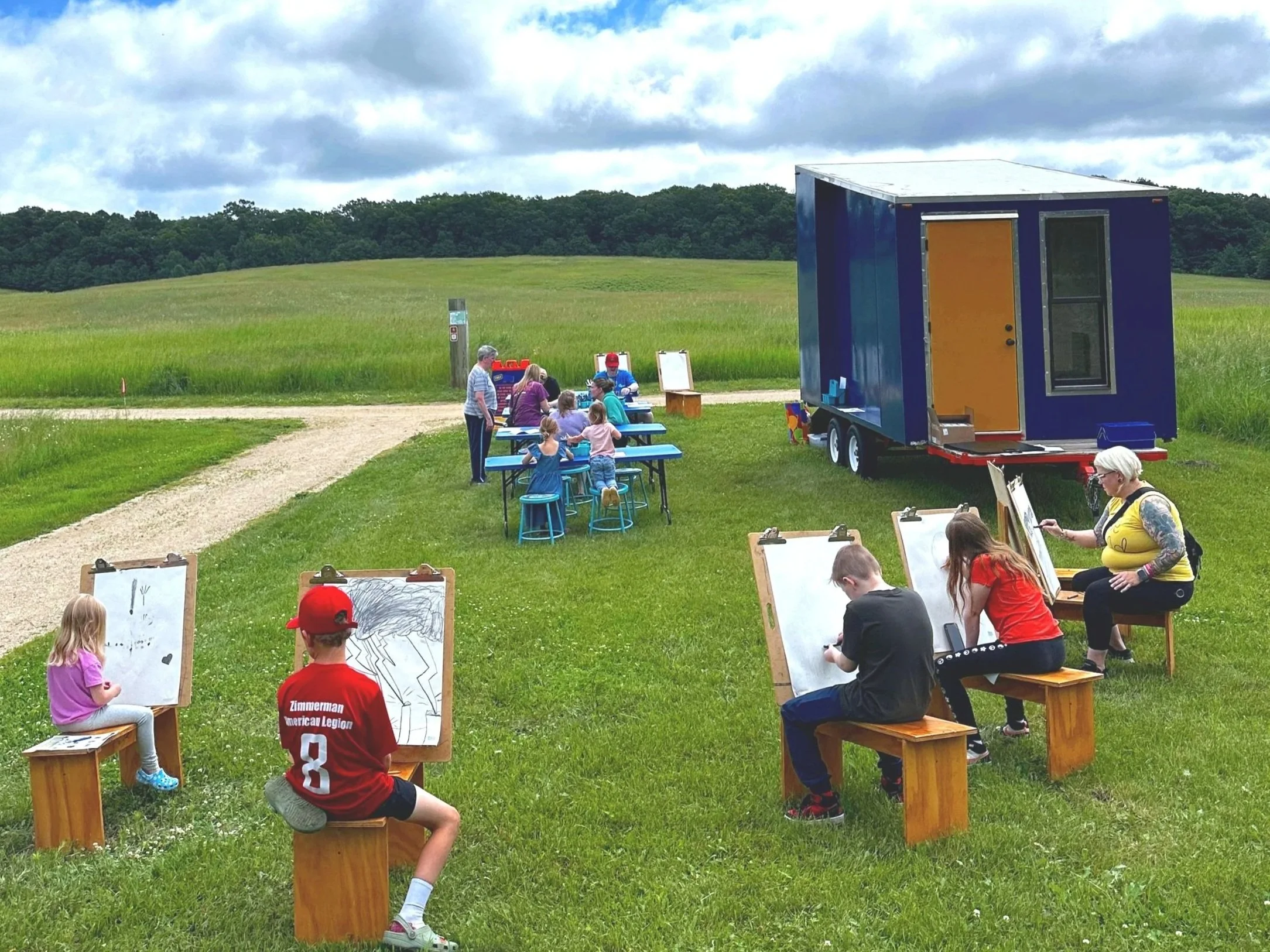 Tiny School of Art & Design: Story Stroll Kickoff with Sherburne County Parks