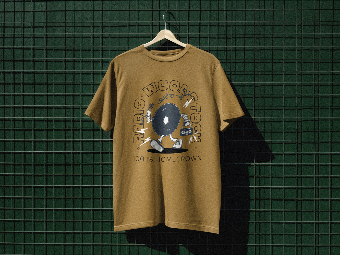 Merch Design for Radio Woodstock