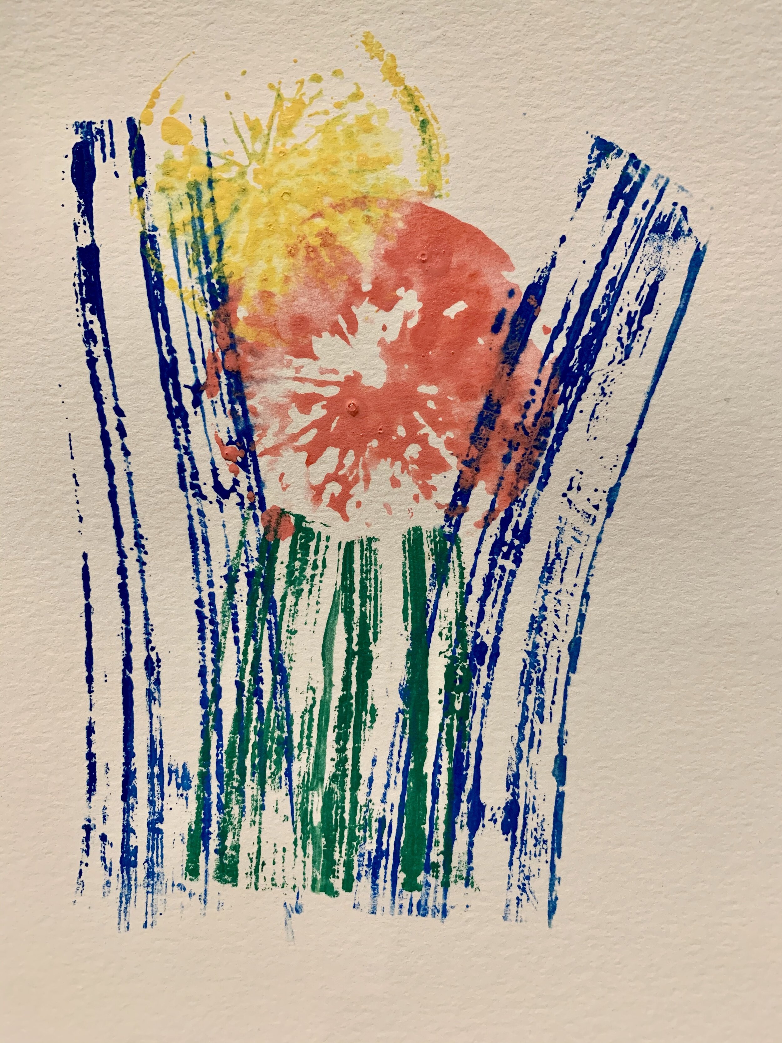 Monoprint, 2020.