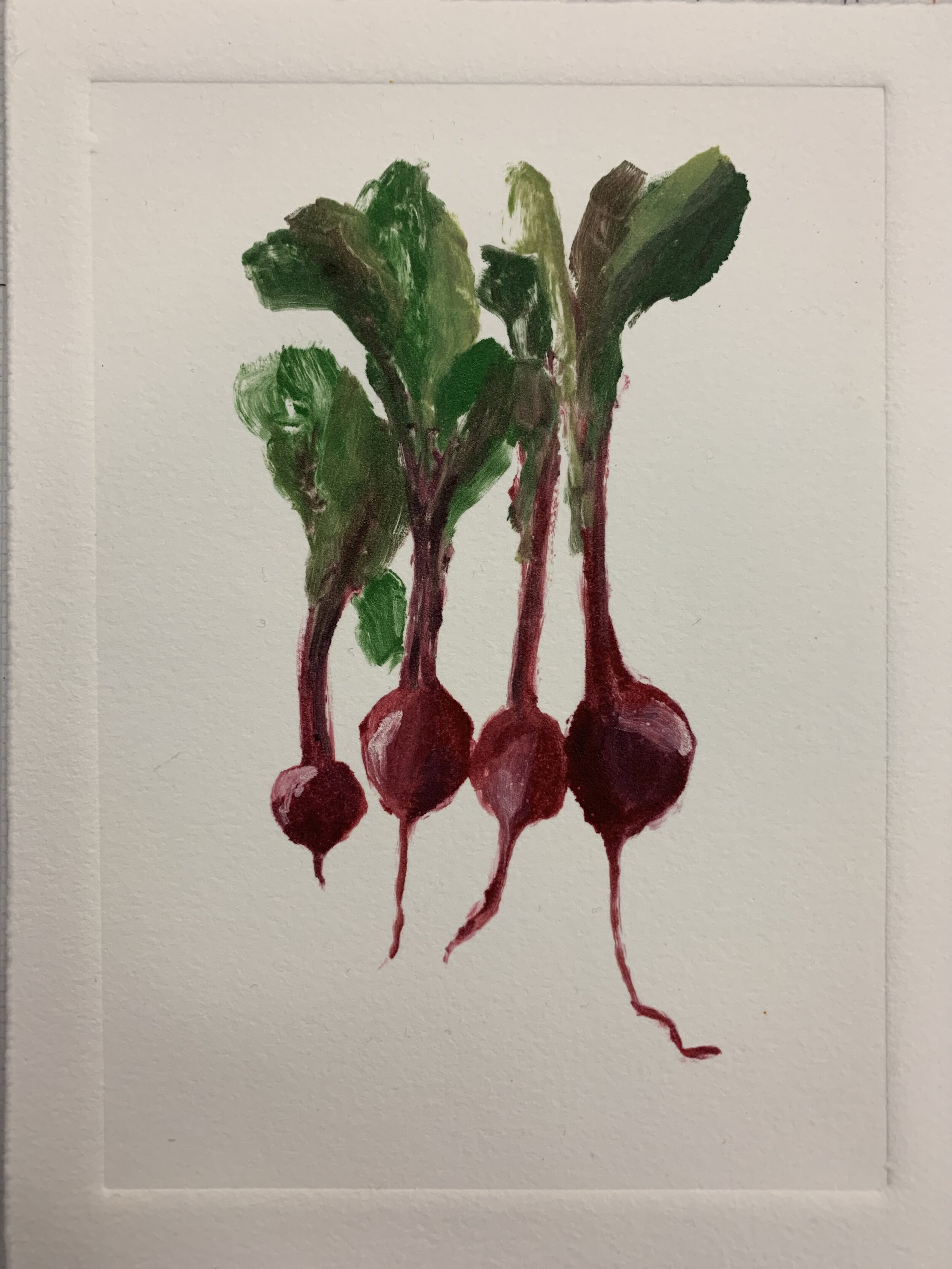 Monotype print, 2021.