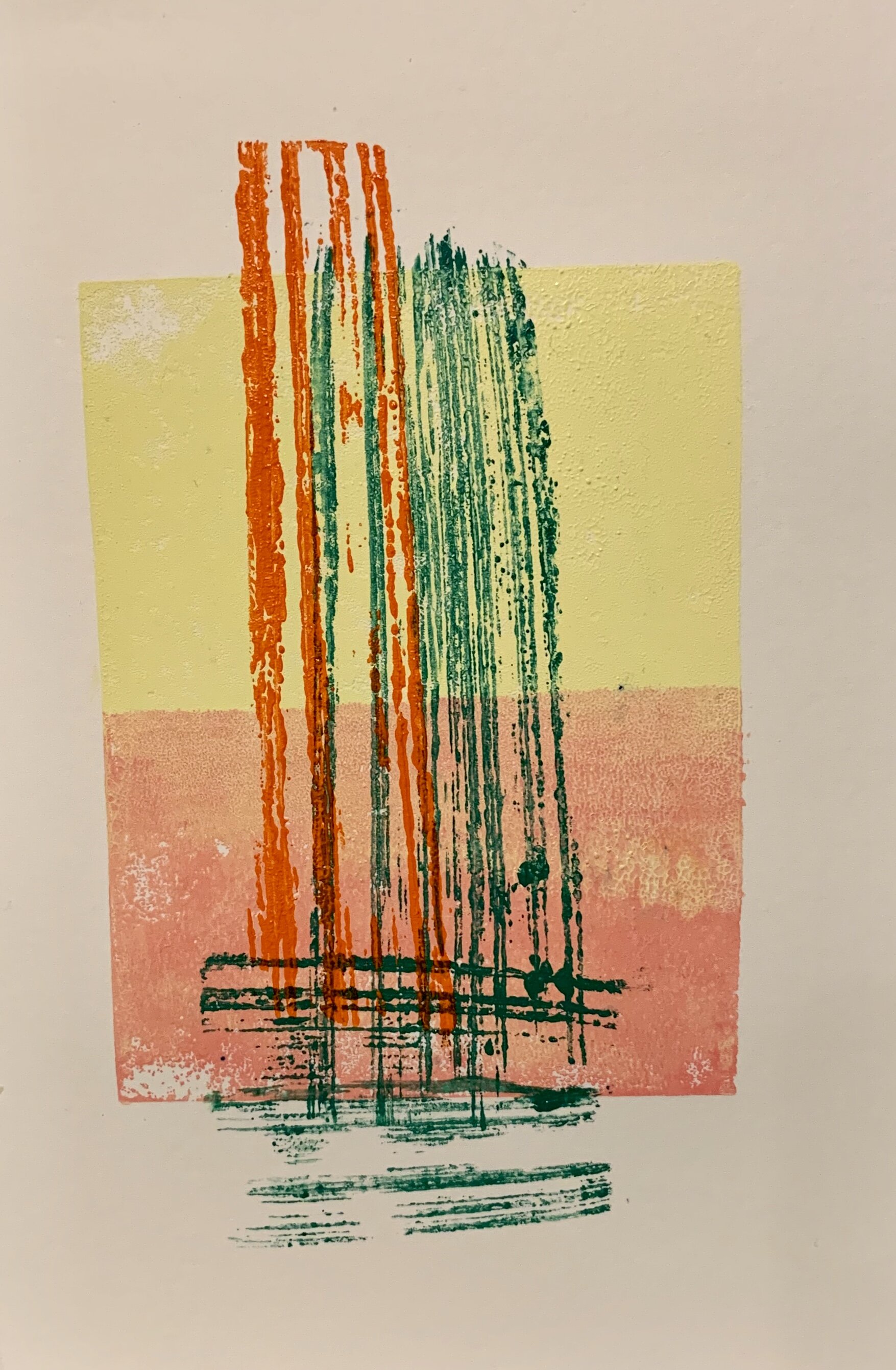 Monoprint, 2020.