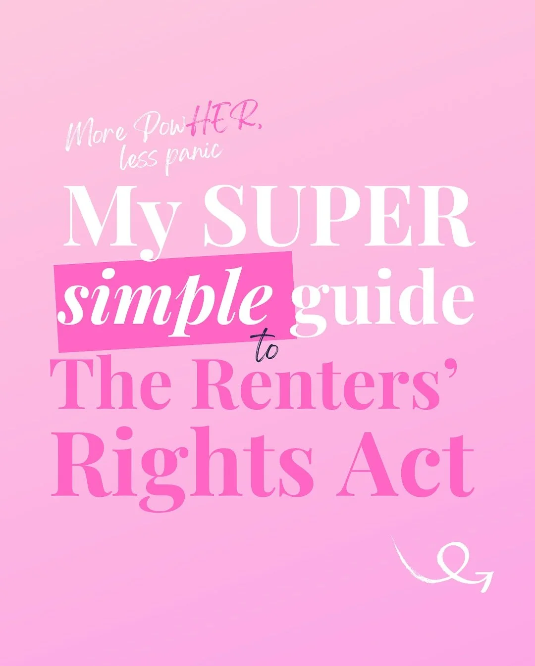 Trying to keep it simple and logical here ✨🙌🏻✨what are your thoughts about the Renters&rsquo; Rights Act? ⁣
⁣
⁣
⁣
⁣
#buytolet #rentersrightsact