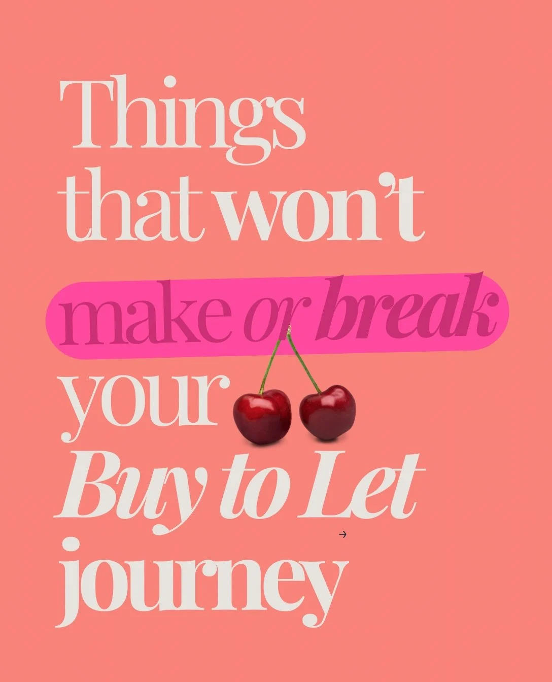 IMHO there&rsquo;s a lot of &lsquo;should dos&rsquo; and &lsquo;musts&rsquo; and kinda made up rules when it comes to investing in property (buy to lets) 

What actually matters is&hellip;.

creating a simple, straightforward strategy that fits for y