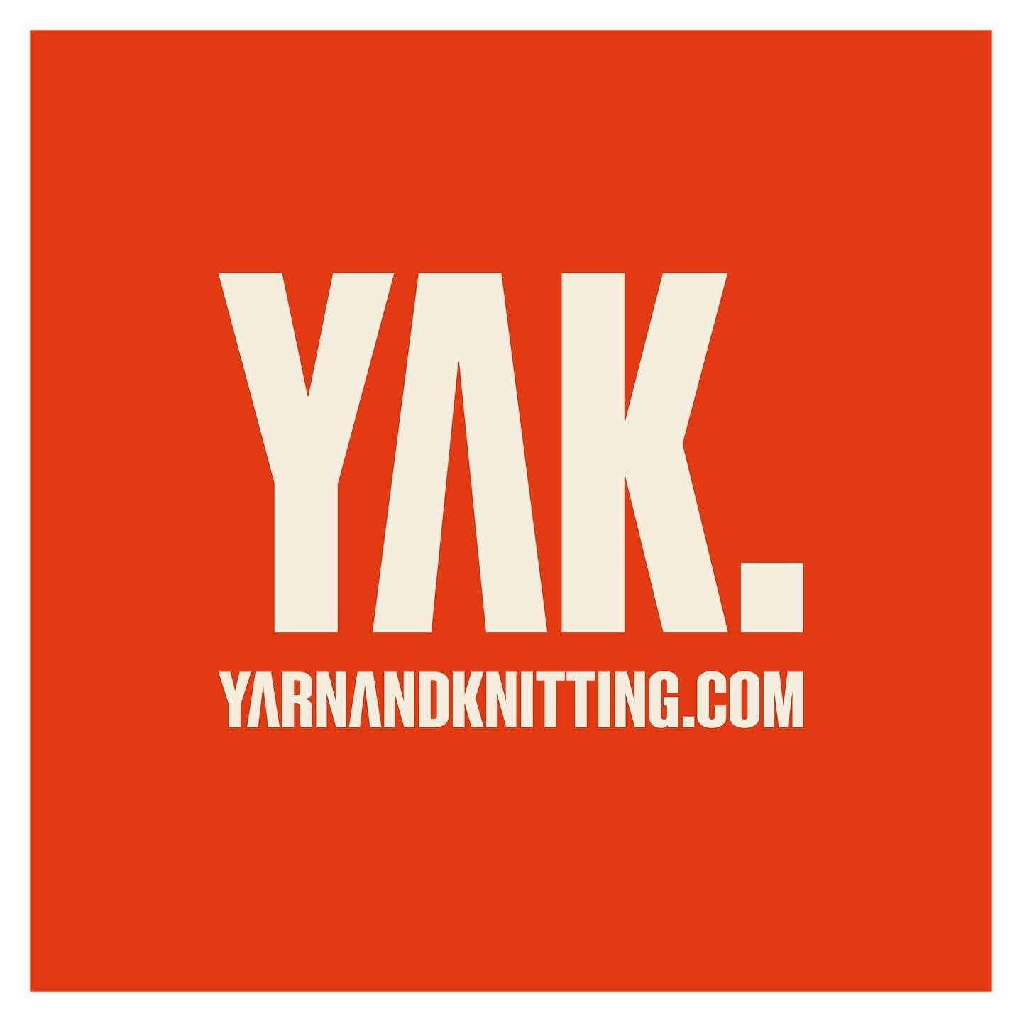 🚀 Brand Identity Design for YAK (yarnandknitting.com) 🚀 

To see more of the new branding in action head over to @___yak &lsquo;s website or Instagram where the team have done an amazing job implementing the redesign ⭐️