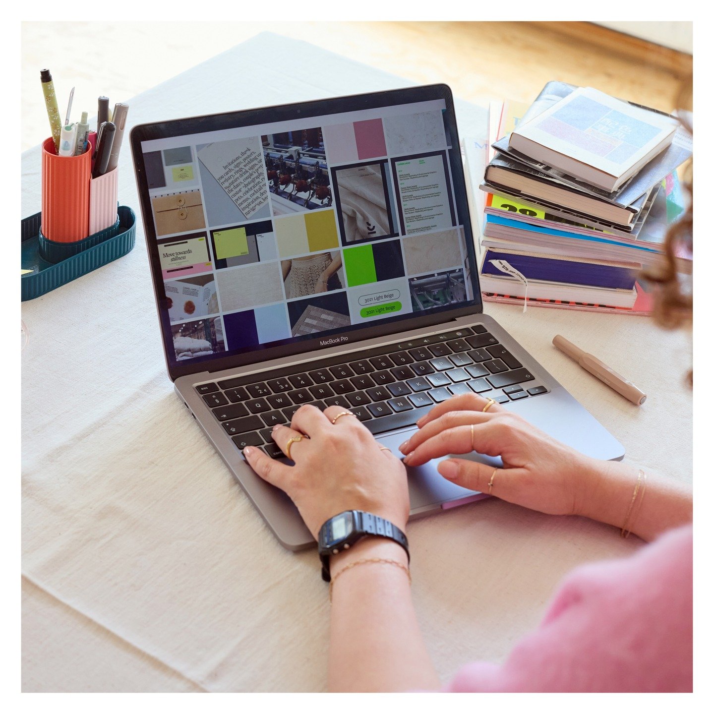 What goes into your brand mood board?

This is one of my favourite parts of the branding process, diving deep into research to uncover what truly represents your brand. I explore your brand&rsquo;s industry landscape and gather inspiring visual conce