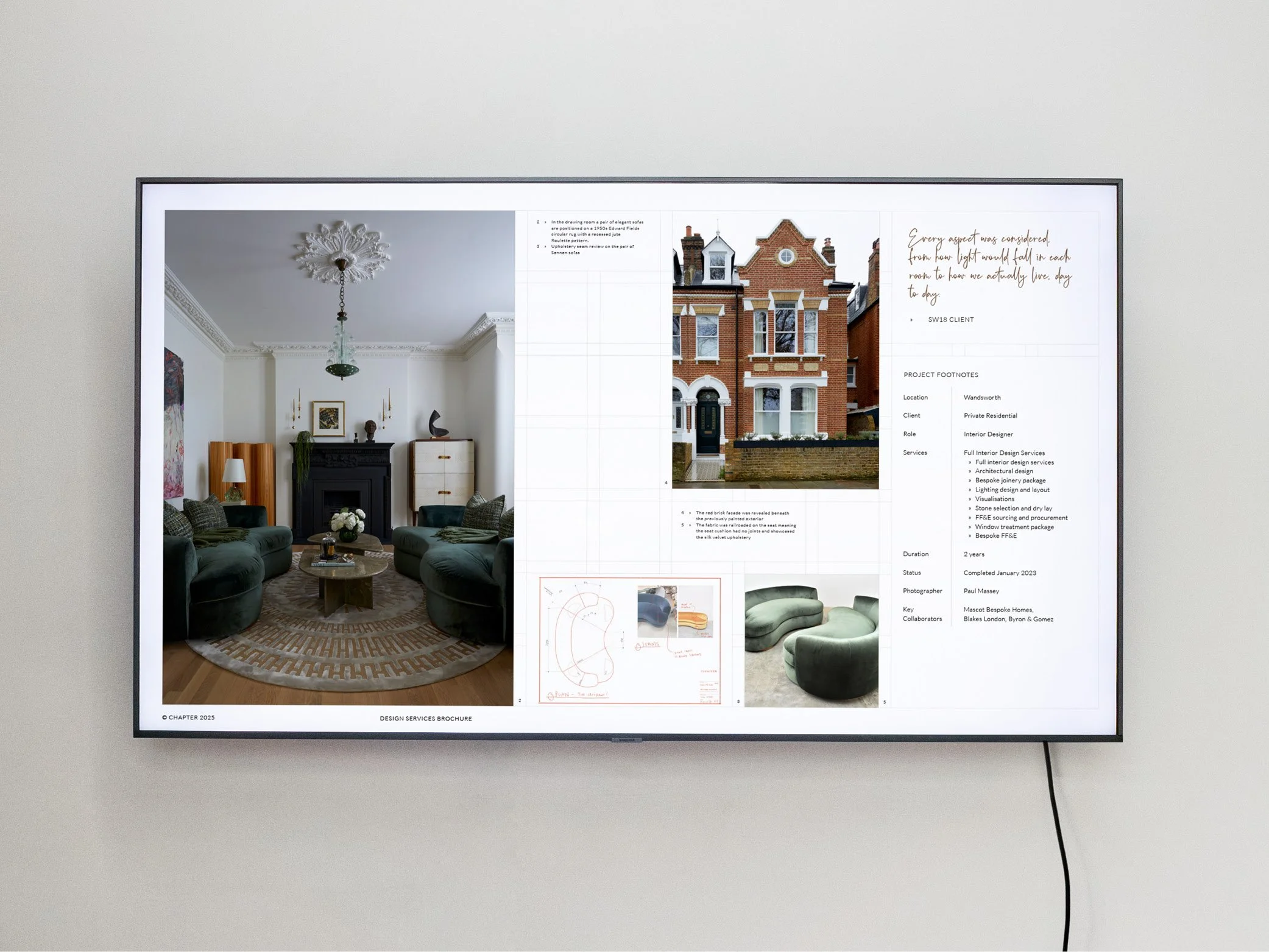 CHAPTER Design Services Brochure