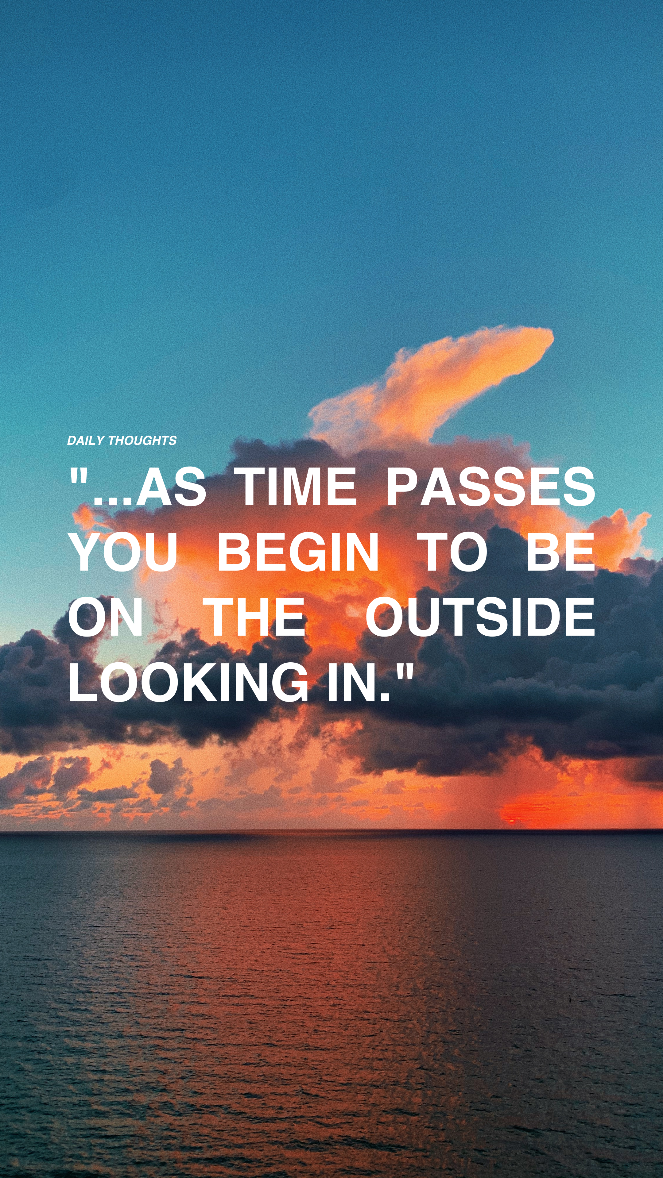 A Nostalgic State of Mind