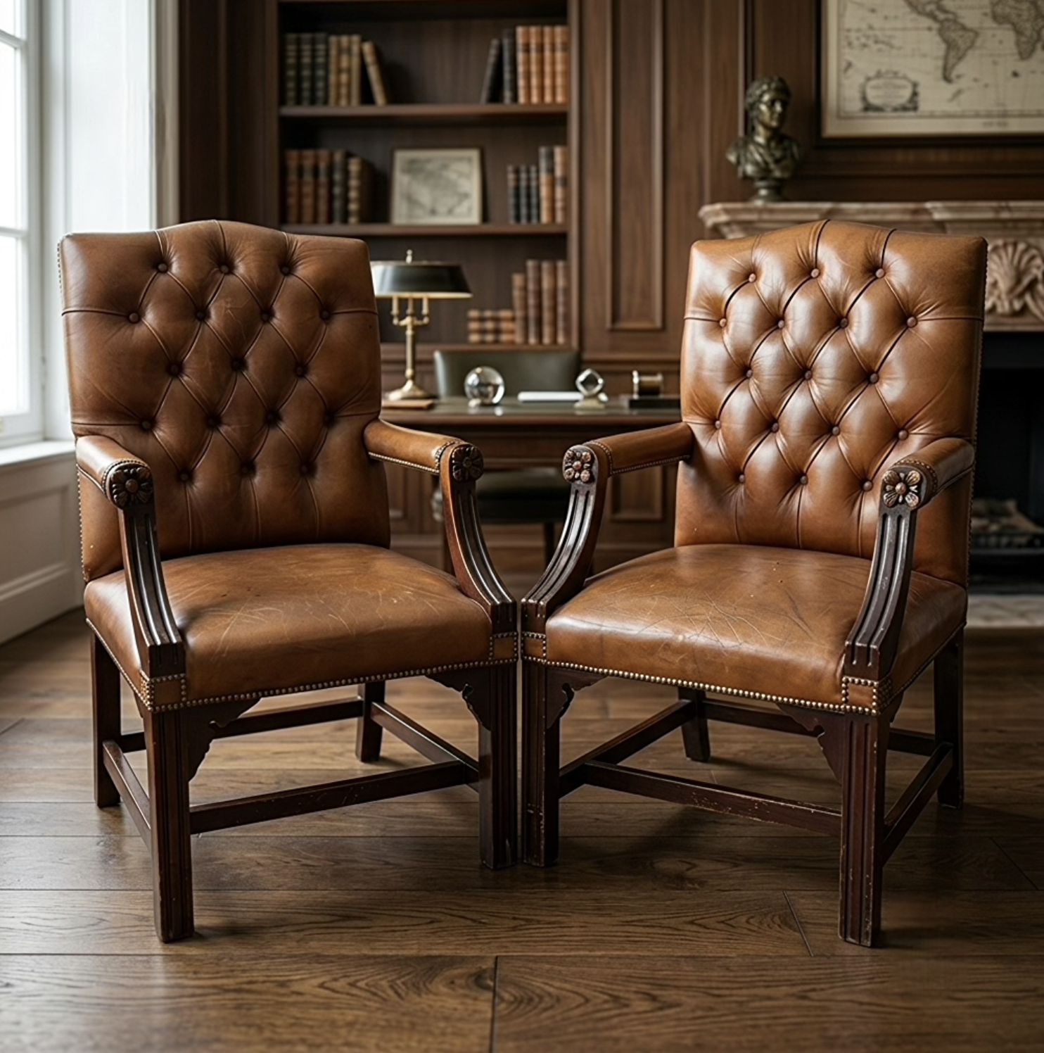 SILLONES INGLESES CHESTERFIELD (1942)