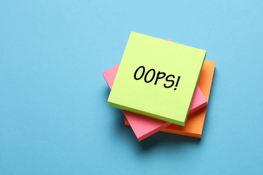 Making Mistakes: Are you human?