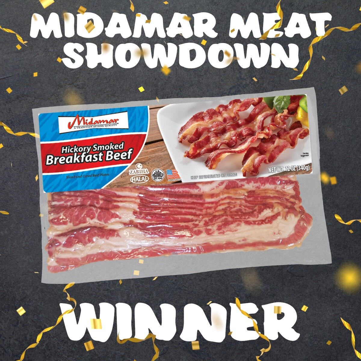 We have a champion! 🏆 Thank you to everyone who participated and voted for their favorite!

#MidamarHalal #Halal #FoodShowdown #FoodMadness