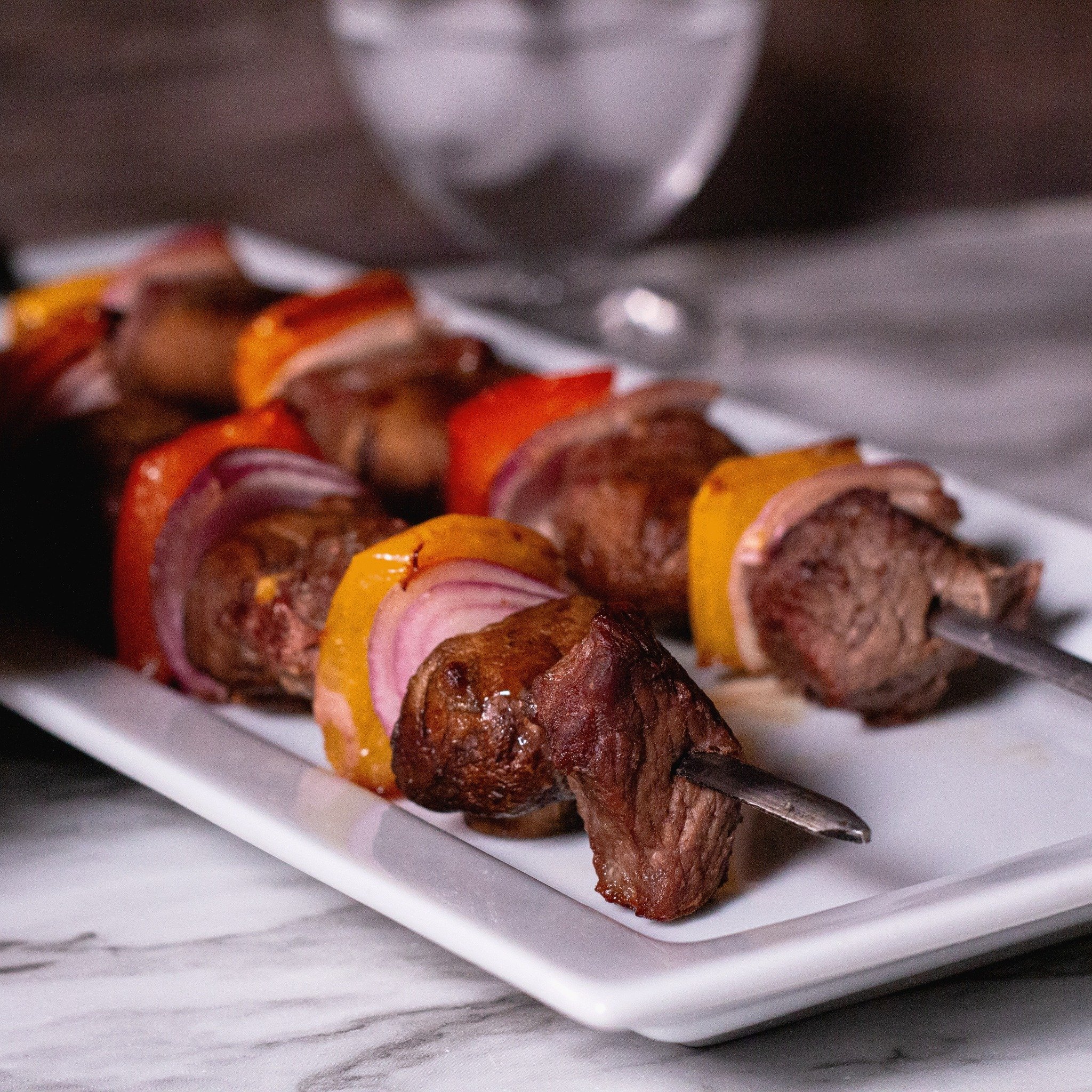 Fire up the grill and get ready for BBQ Steak Kebabs! Juicy steak, crisp veggies, and tangy marinade make these a hit at any backyard BBQ. Visit our blog for the recipe. 

#MidamarHalal #Halal #HalalRecipe #BBQKebabs #HalalKababs