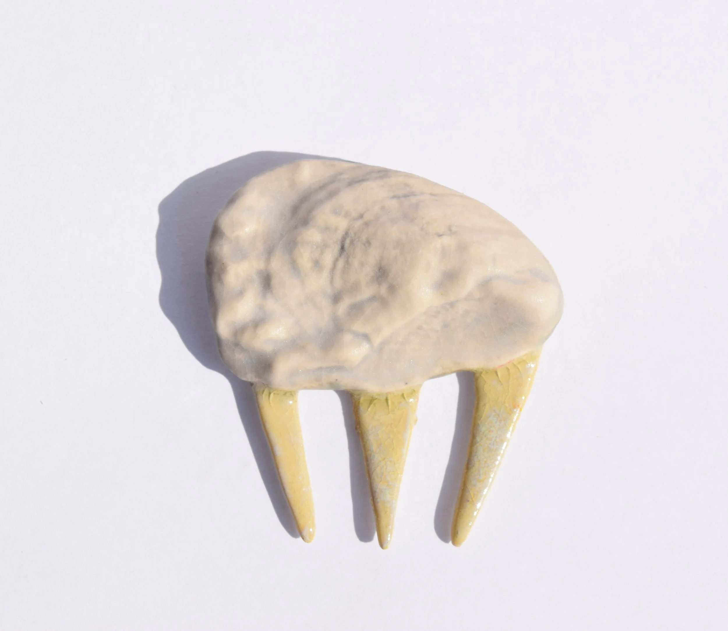Mermaid's Oyster Pin