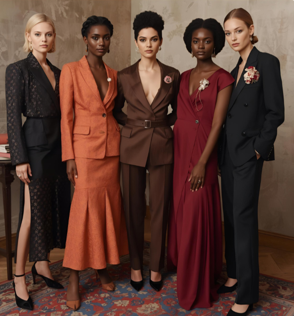 Wedding guests fall outfit