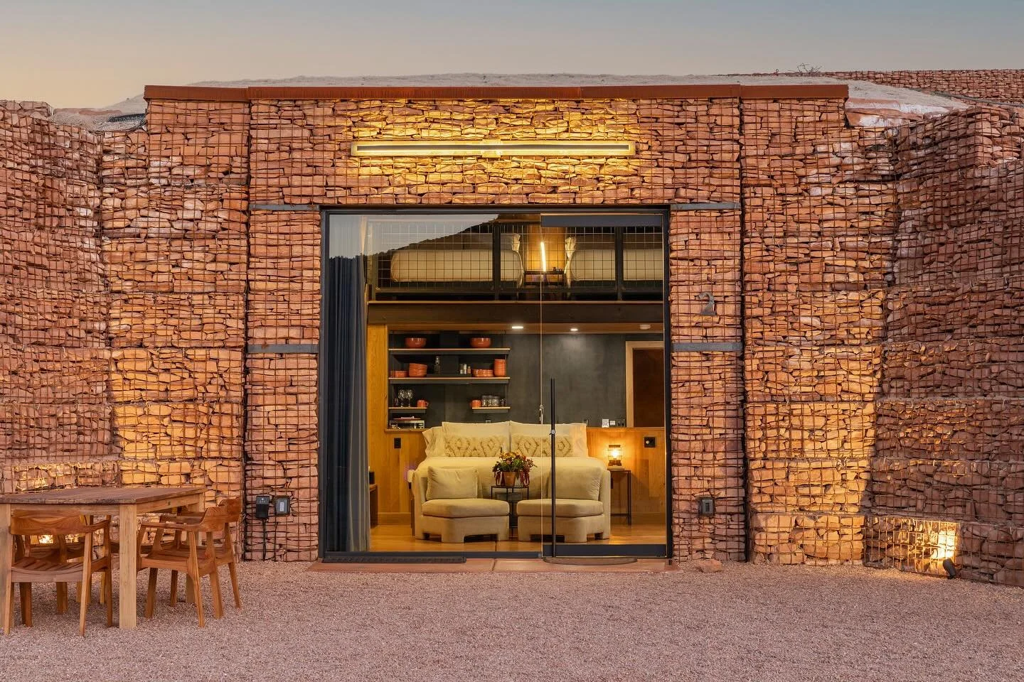 Honey Rock Landing 📍
Tucked along the Gunnison River beneath the sandstone cliffs of Delta County, Honey Rock Landing blends modern design with the quiet strength of the canyon itself. Each hand-crafted &ldquo;cave suite&rdquo; is carved into the la