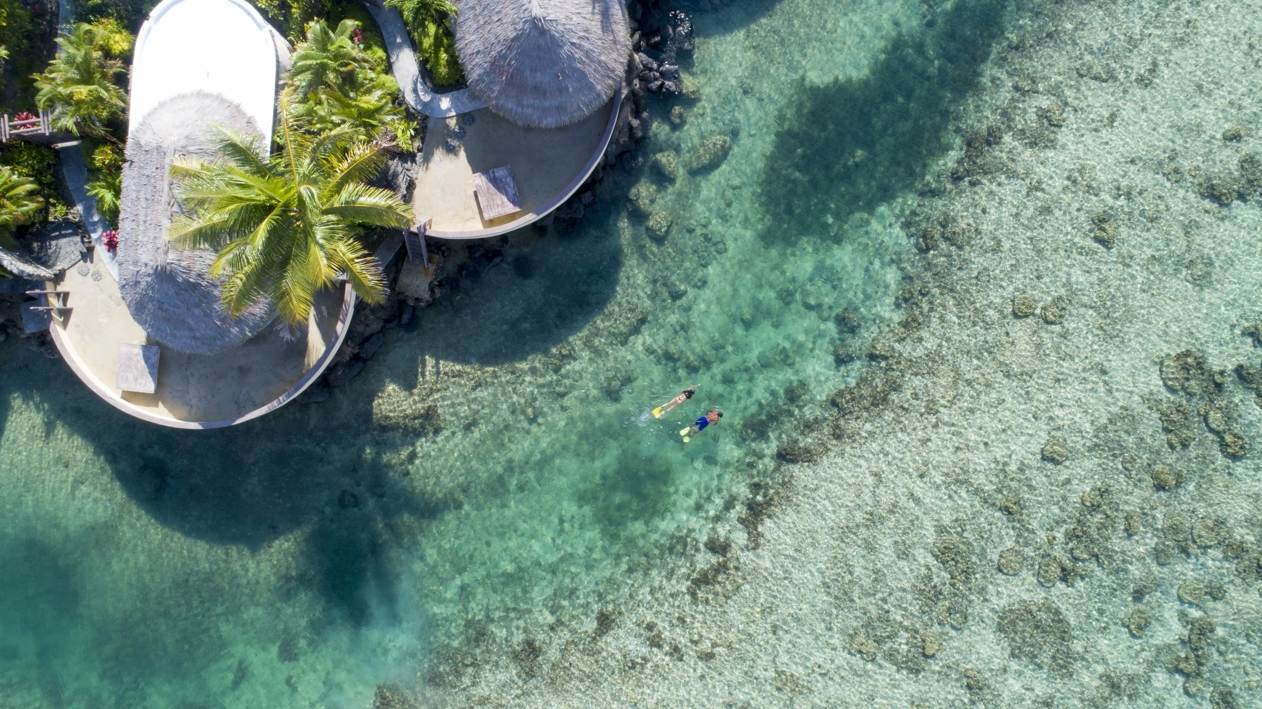 Koro Sun Resort aerial