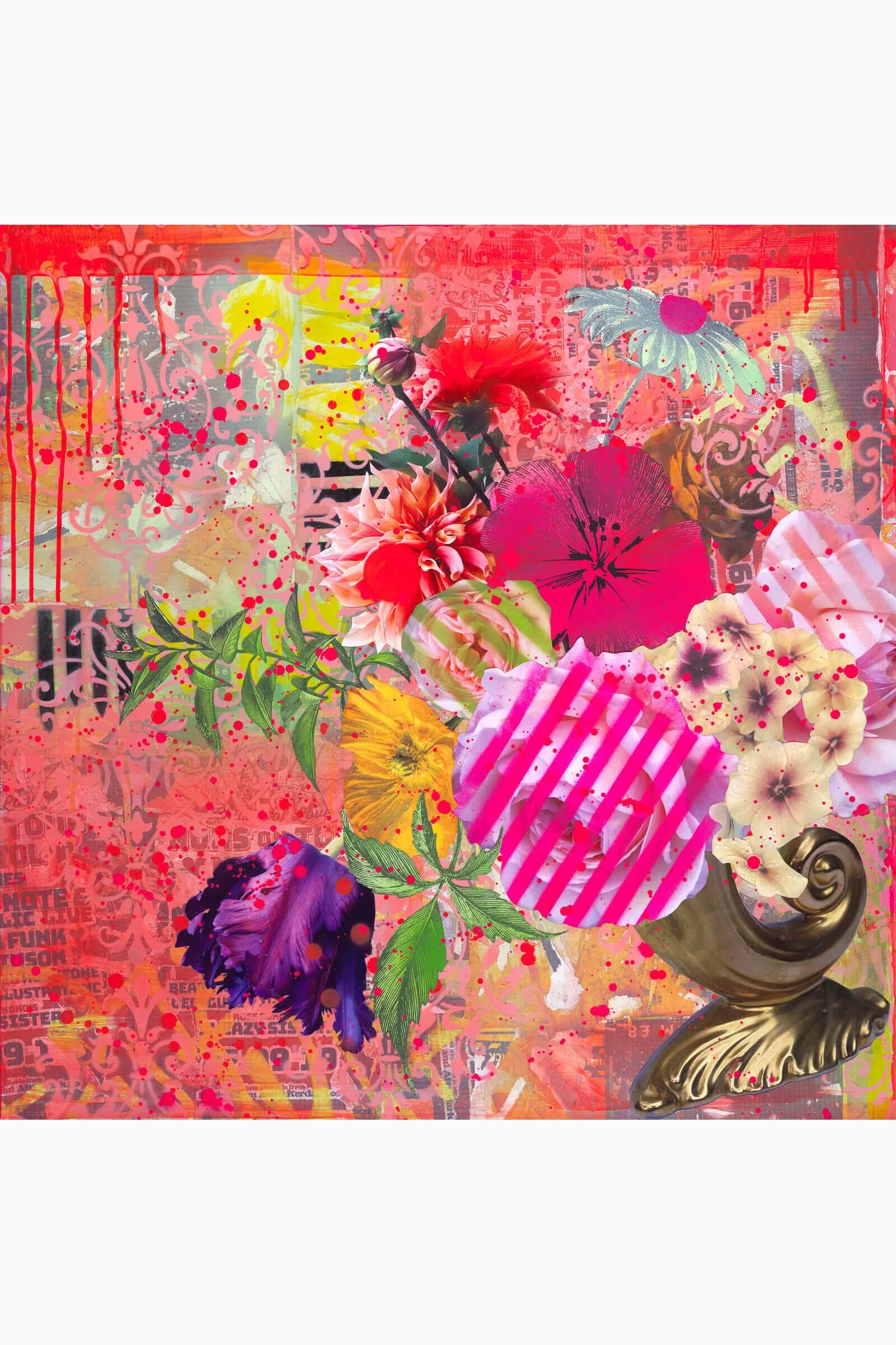 'Future's Bright' original artwork with Makers Bristol