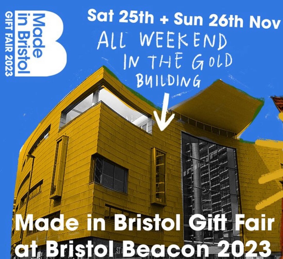 MADE IN BRISTOL//
Next weekend (25th &amp; 26th) I&rsquo;ll be showing my work alongside the best of Bristol artists, makers and crafters. 
//
It&rsquo;s always a really popular event and is the perfect time to find some unique Christmas pressies and