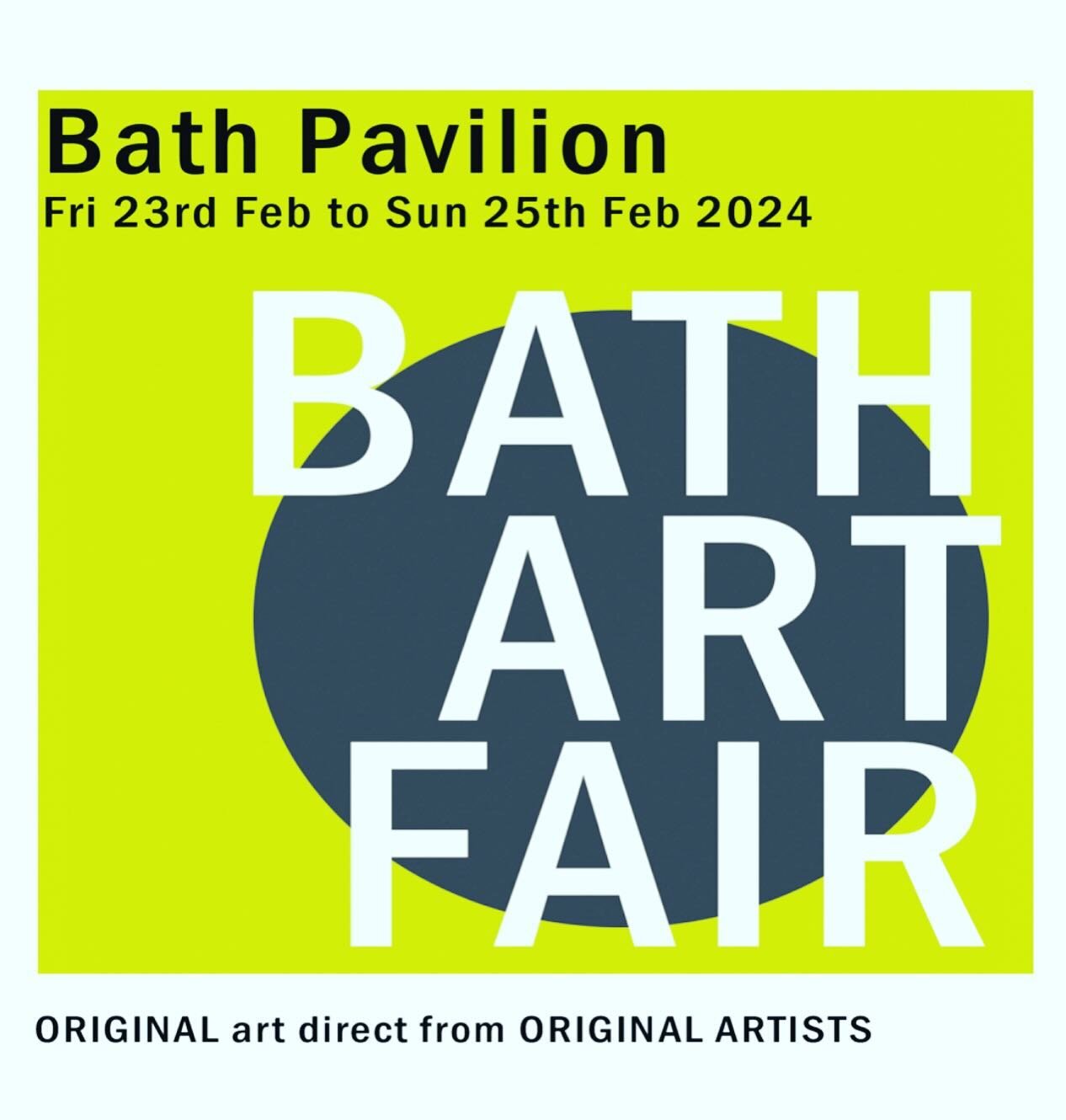 ROLL UP, ROLL UP//
Really looking forward to showing again @bathartfair later this month.
//
It was a great show for me last year and I&rsquo;m frantically trying to get some new, smaller work finished in time. Fingers crossed!
//
I hear ticket sales