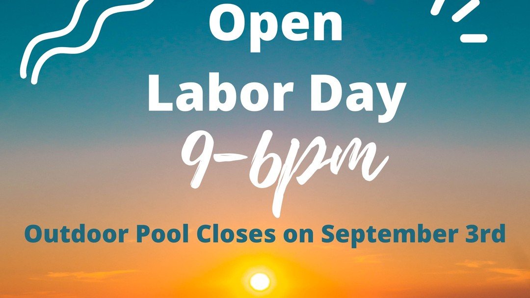 Labor Day hours &amp; Pool Closure. Come in for a workout and swim to finish off the pool season.
#taosspa #laborday #pool #gratitude #holiday #yoga #funinthesun