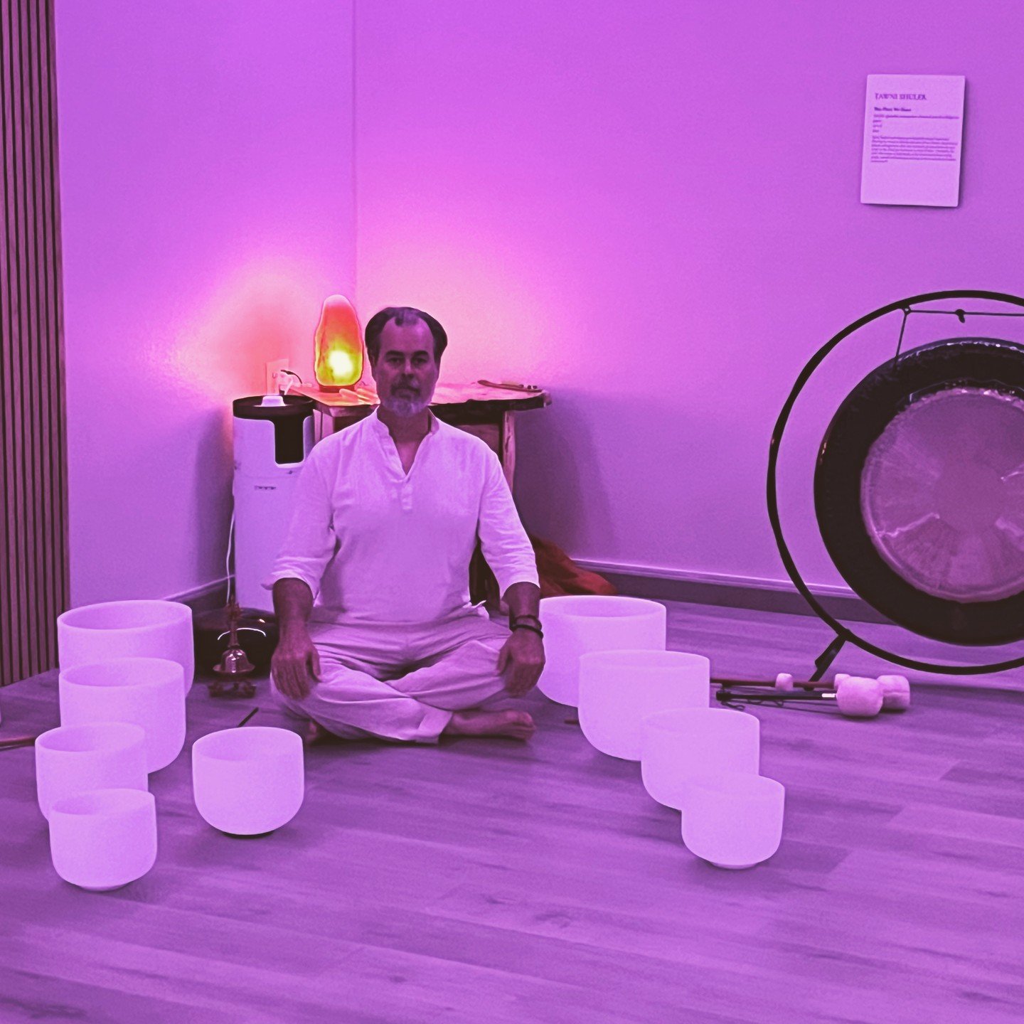 Awesome Sound Bath with Jeff last week for the Full Moon! Hope to see you in September. Until then, stay grounded while she wains into her subtle form.

#gong #taosspa #meditation #fullmoon #yoga #namaste #september #retrograde