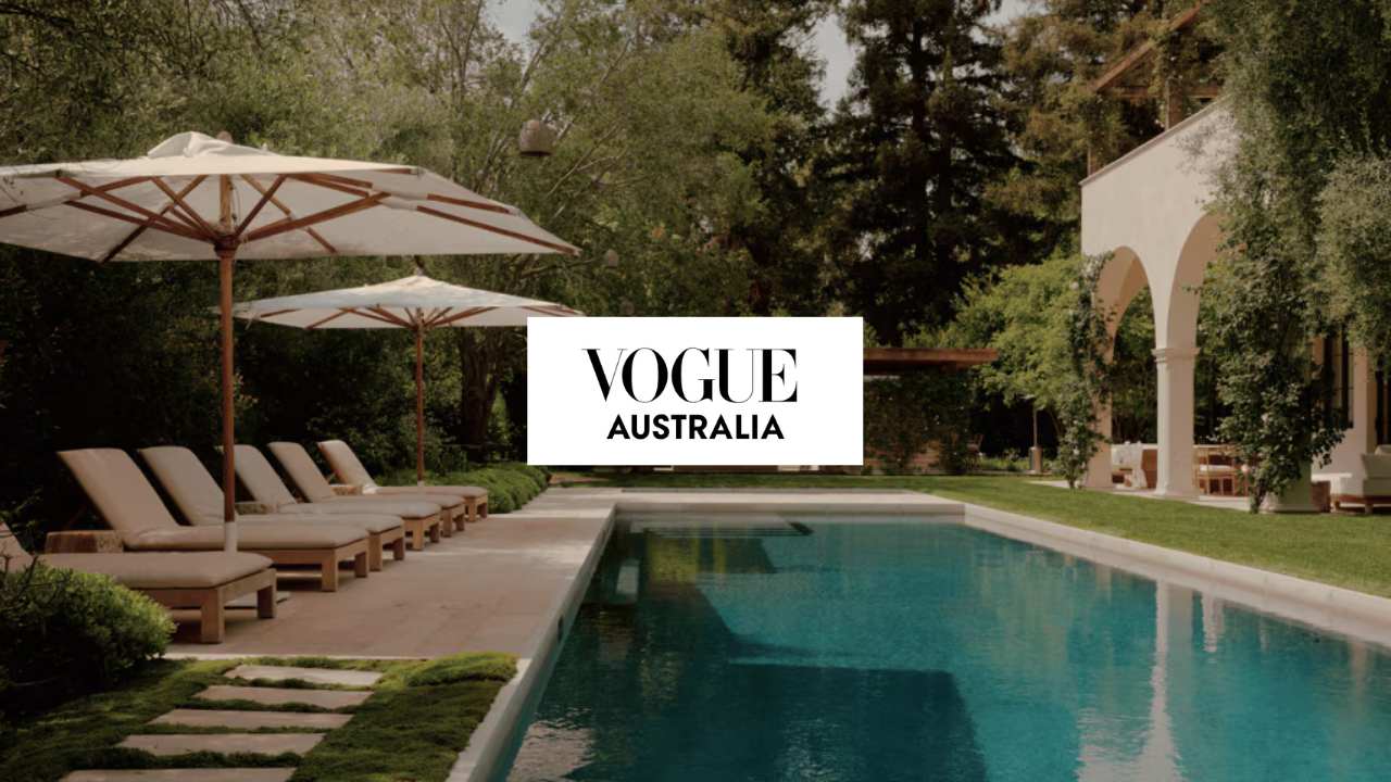 Vogue Australia features the Holmby Hills residence of Pia and Patrick Whitesell