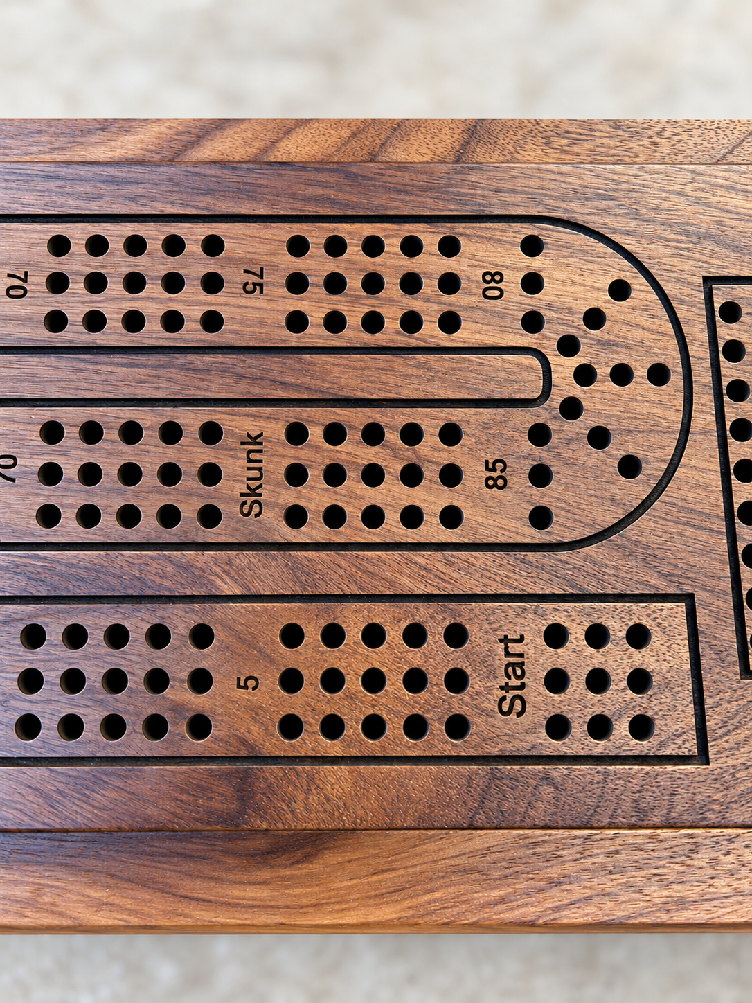 Walnut Cribbage Board Close-Up.png