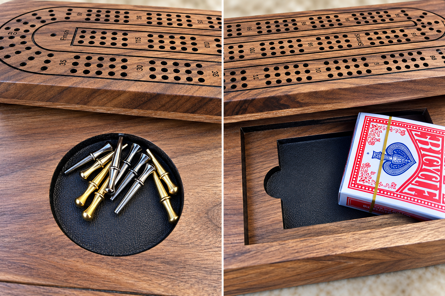 Walnut Cribbage Board Craftsmanship.png
