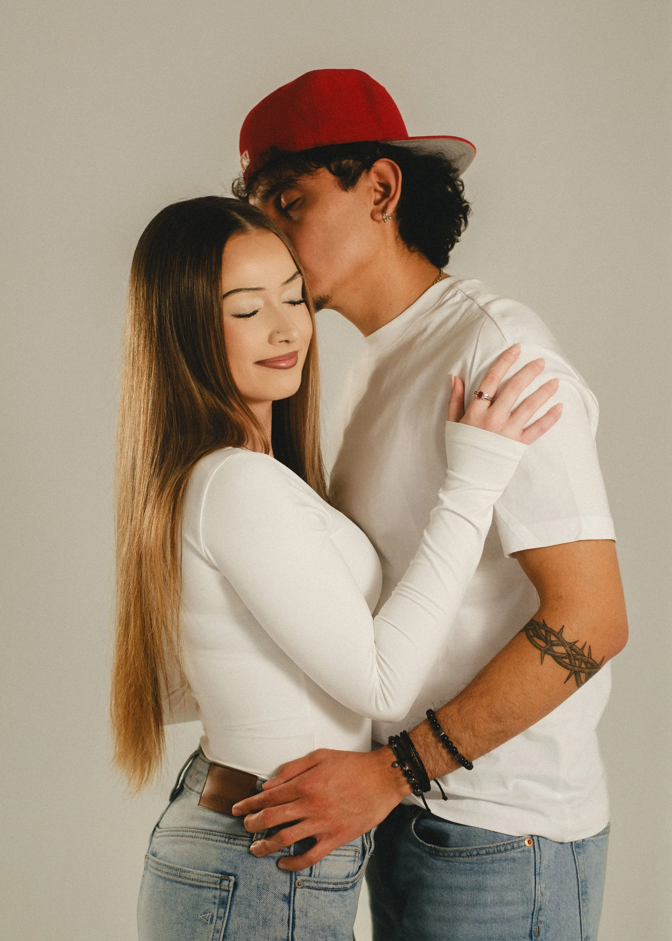 couples photography, Albuquerque couple portraits, 90s portraits, albuquerque photography, mall couples photos in Albuquerque, couples photoshoot