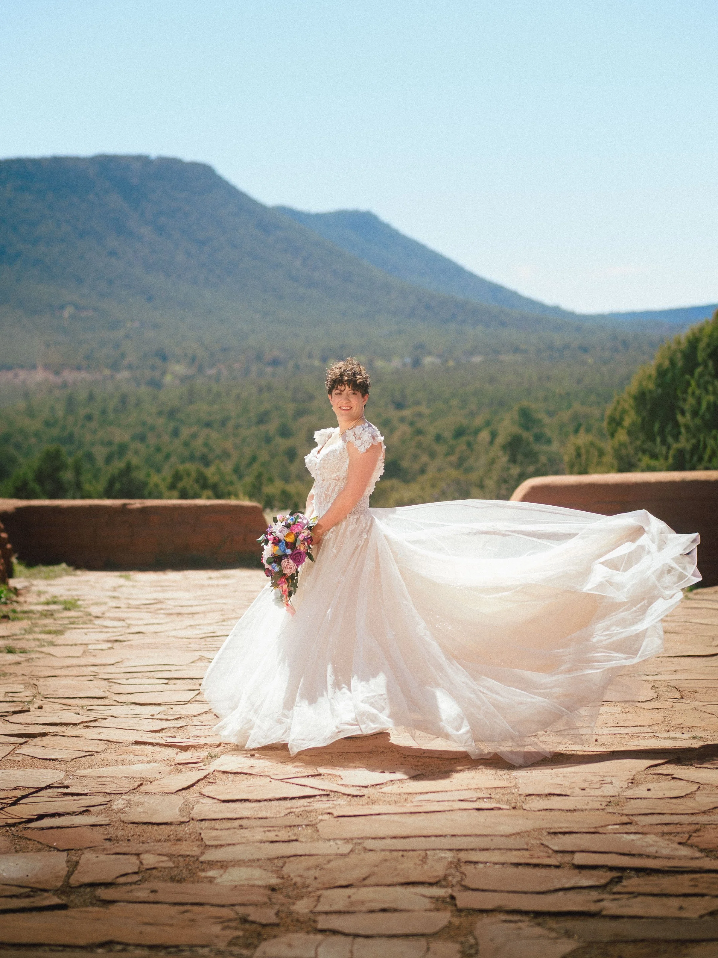 Albuquerque wedding photographer, wedding photography in Albuquerque, New Mexico wedding photographer, outdoor wedding photos in New Mexico, romantic wedding portraits in Albuquerque, New Mexico mountain wedding photography