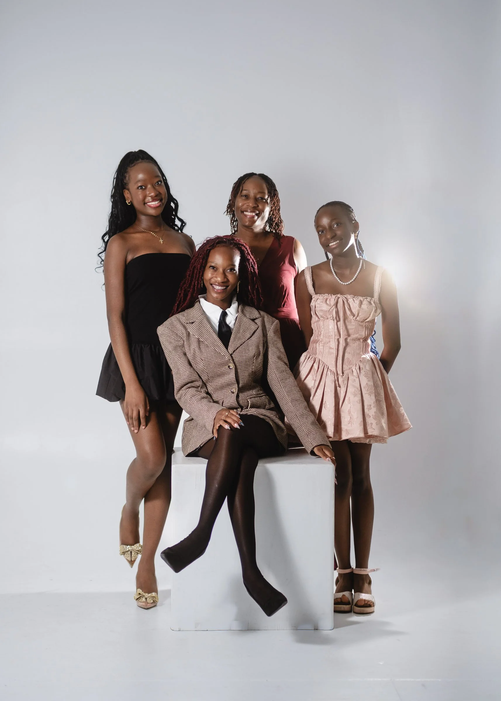 Black African Family Portraits in Albuquerque, Family Photos in Albuquerque, African American Family Photographer in Albuquerque