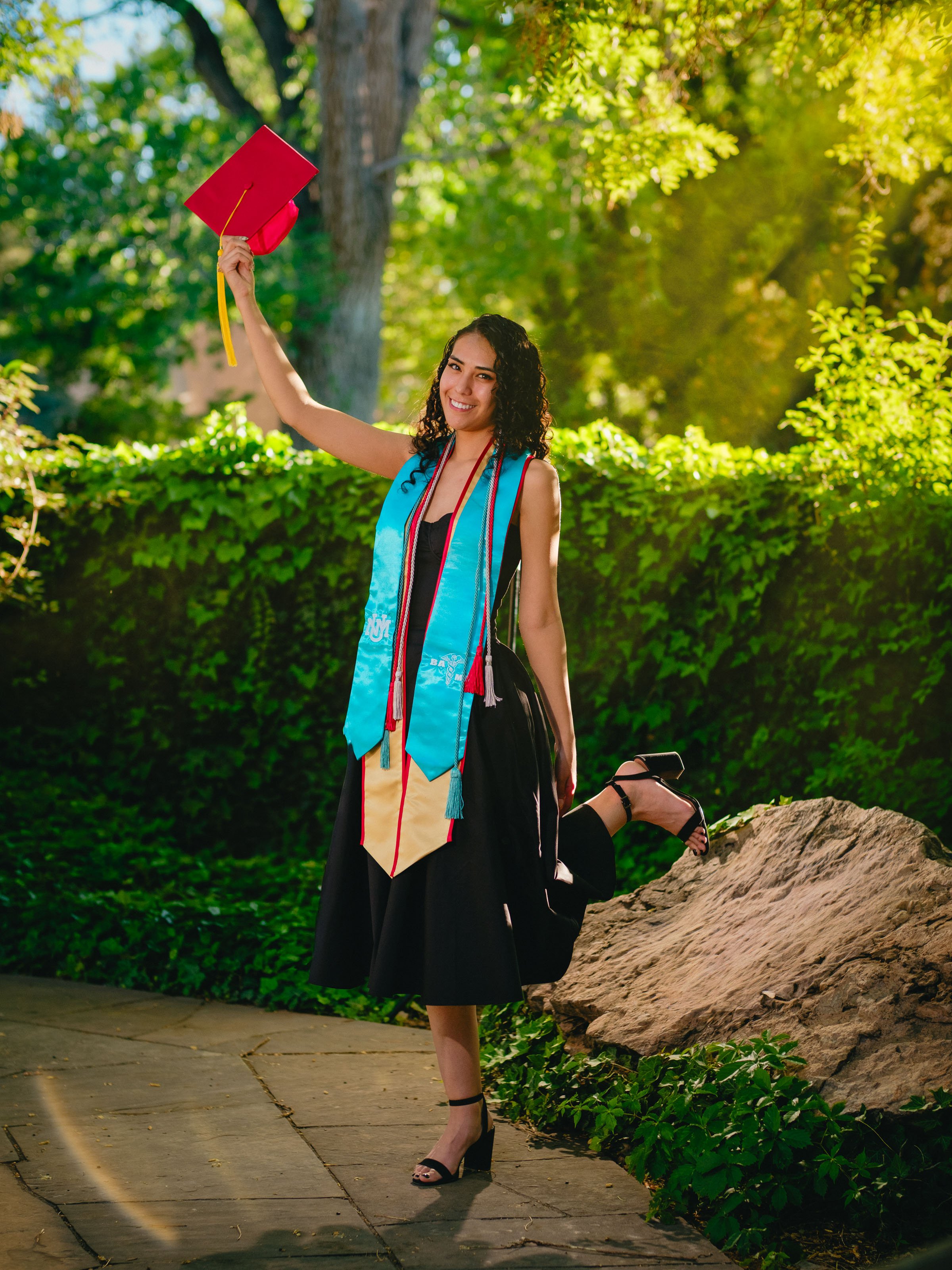 College graduation photographer Albuquerque, romantic college graduation portraits, UNM graduation photography,  UNM Zimmerman Library