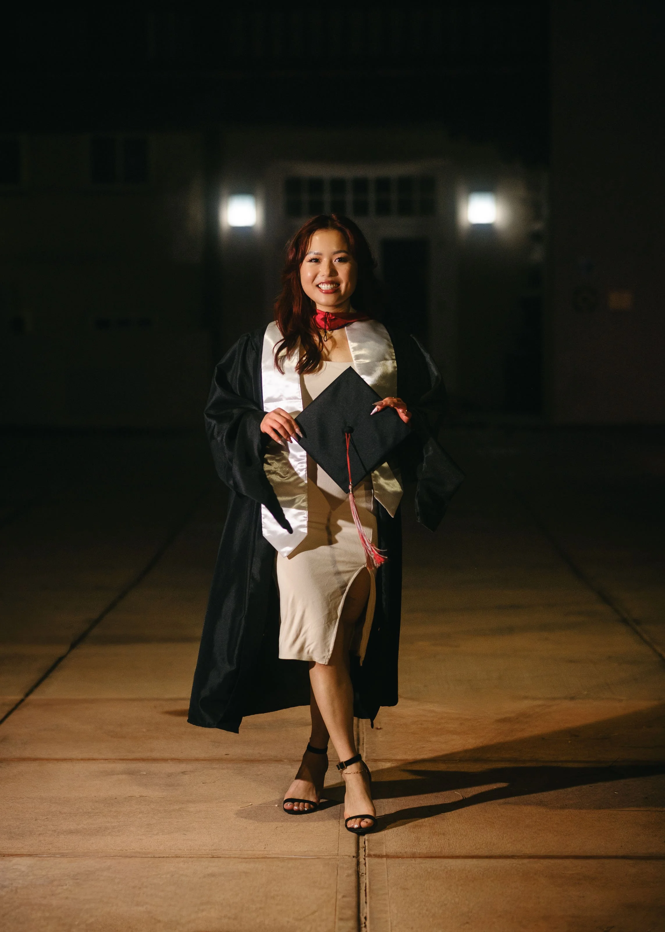College graduation photographer Albuquerque, UNM Masters graduation shoot, UNM graduation photography, Big U UNM photos
