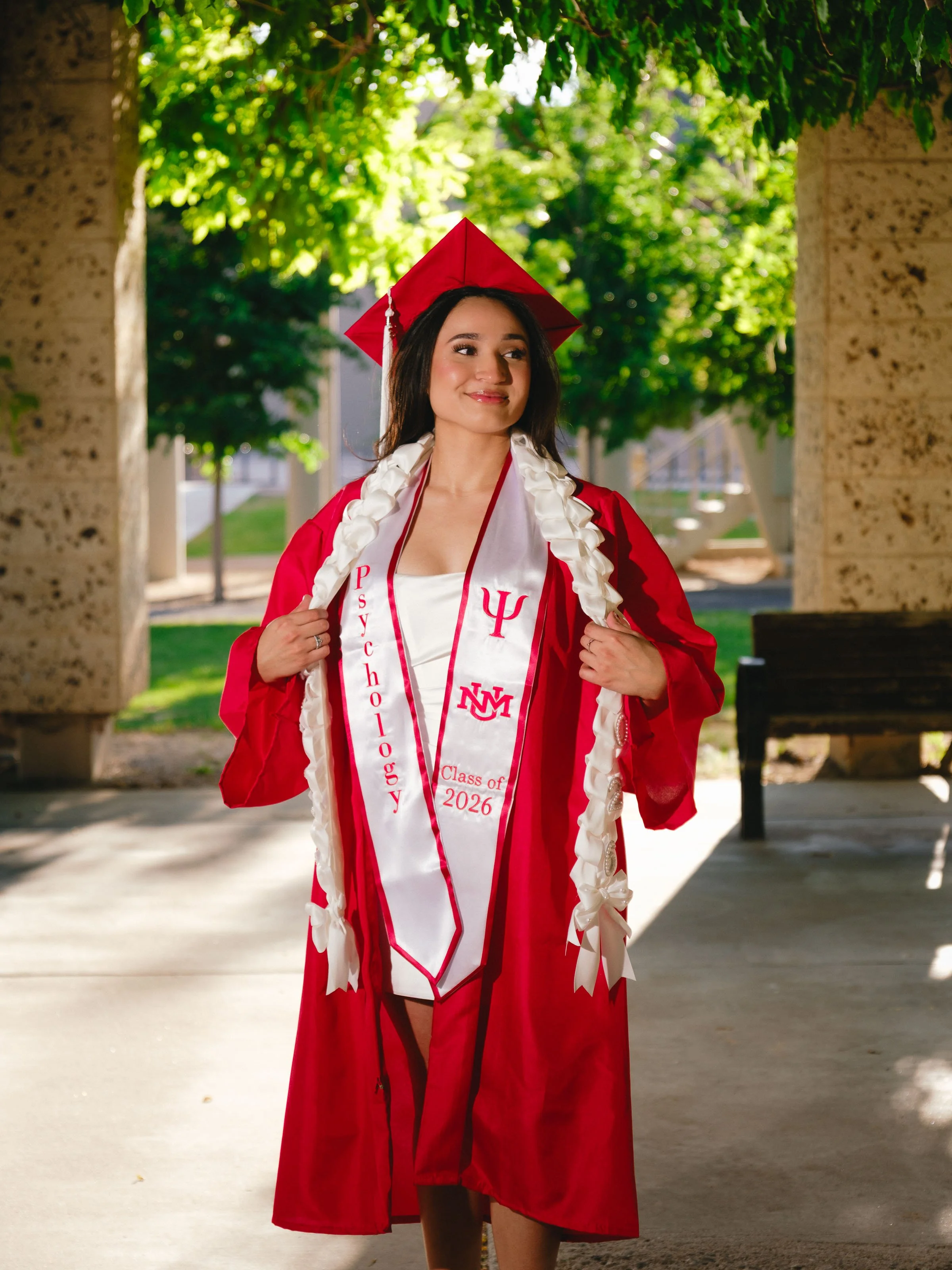 College graduation photographer Albuquerque, vibey college graduation portraits, UNM graduation photography,  UNM Big U Photos