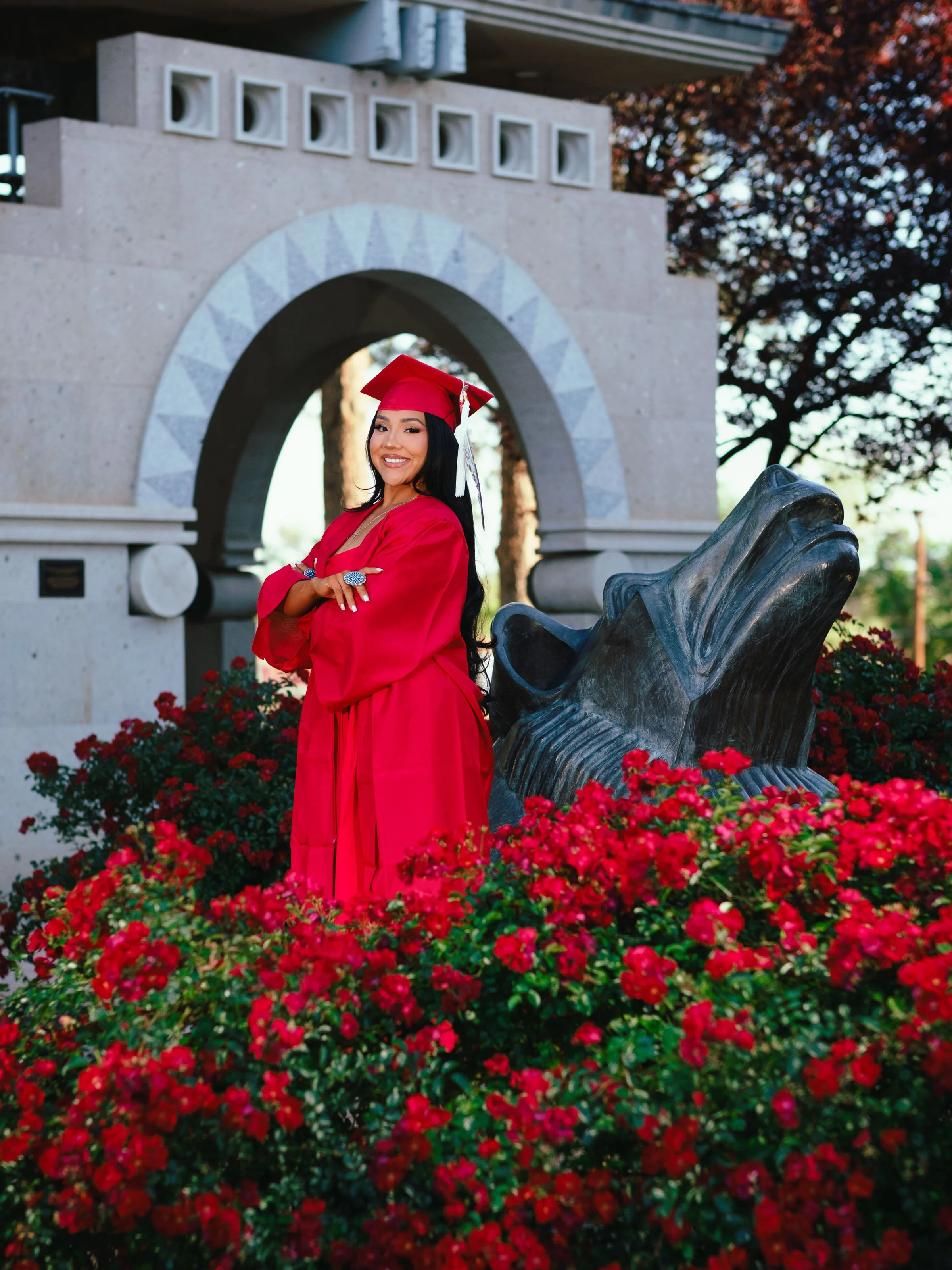 Photography for Native Americans in Albuquerque, Native graduation in Albuquerque, indigenous graduations in Albuquerque, Graduation sessions for women in New Mexico