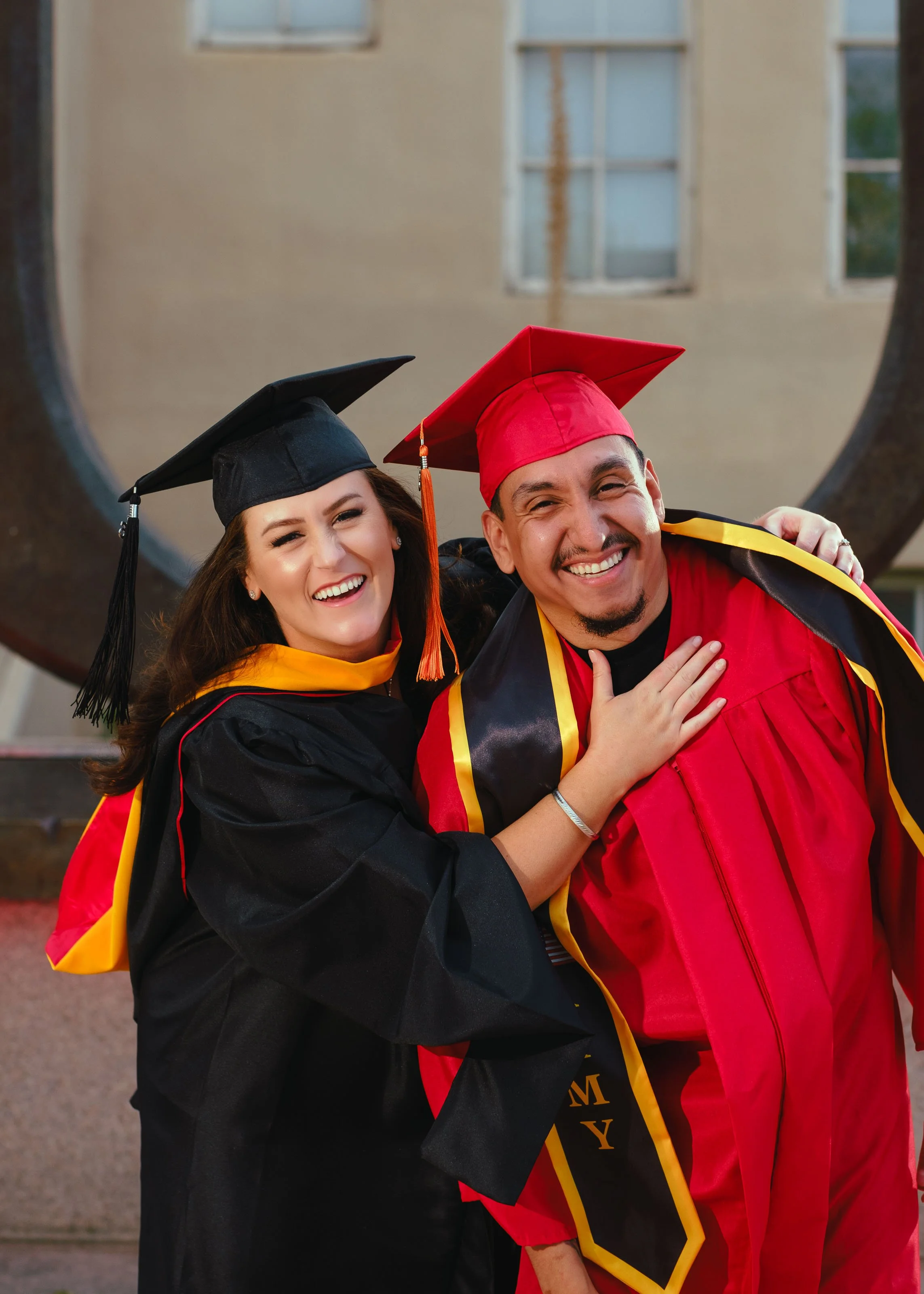 College graduation photographer Albuquerque, masters graduation portraits, UNM couples photos, UNM official photographer, UNM Maternity portraits